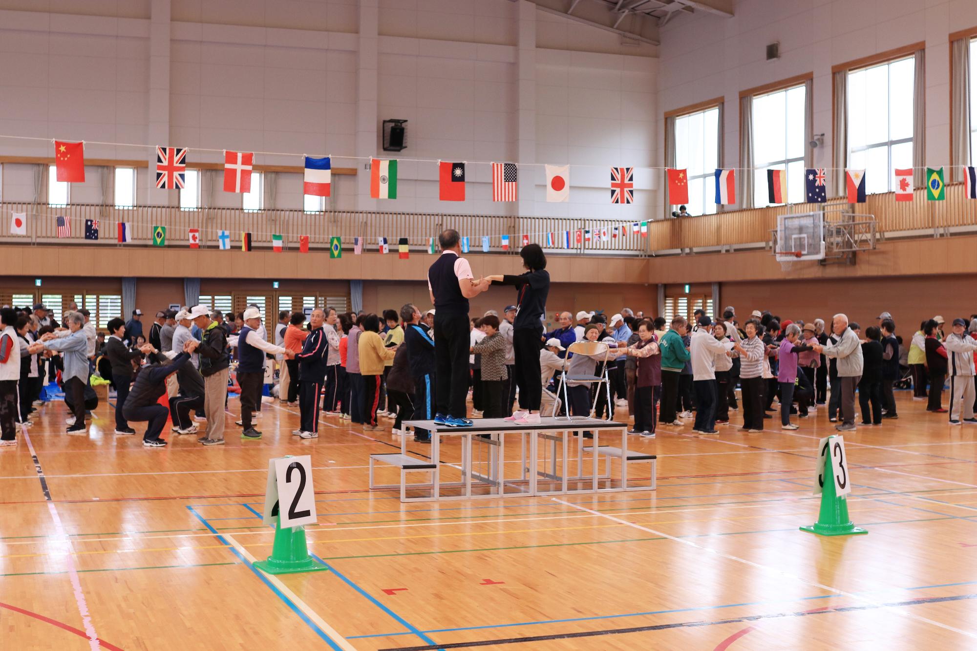 甲斐市高齢者運動会