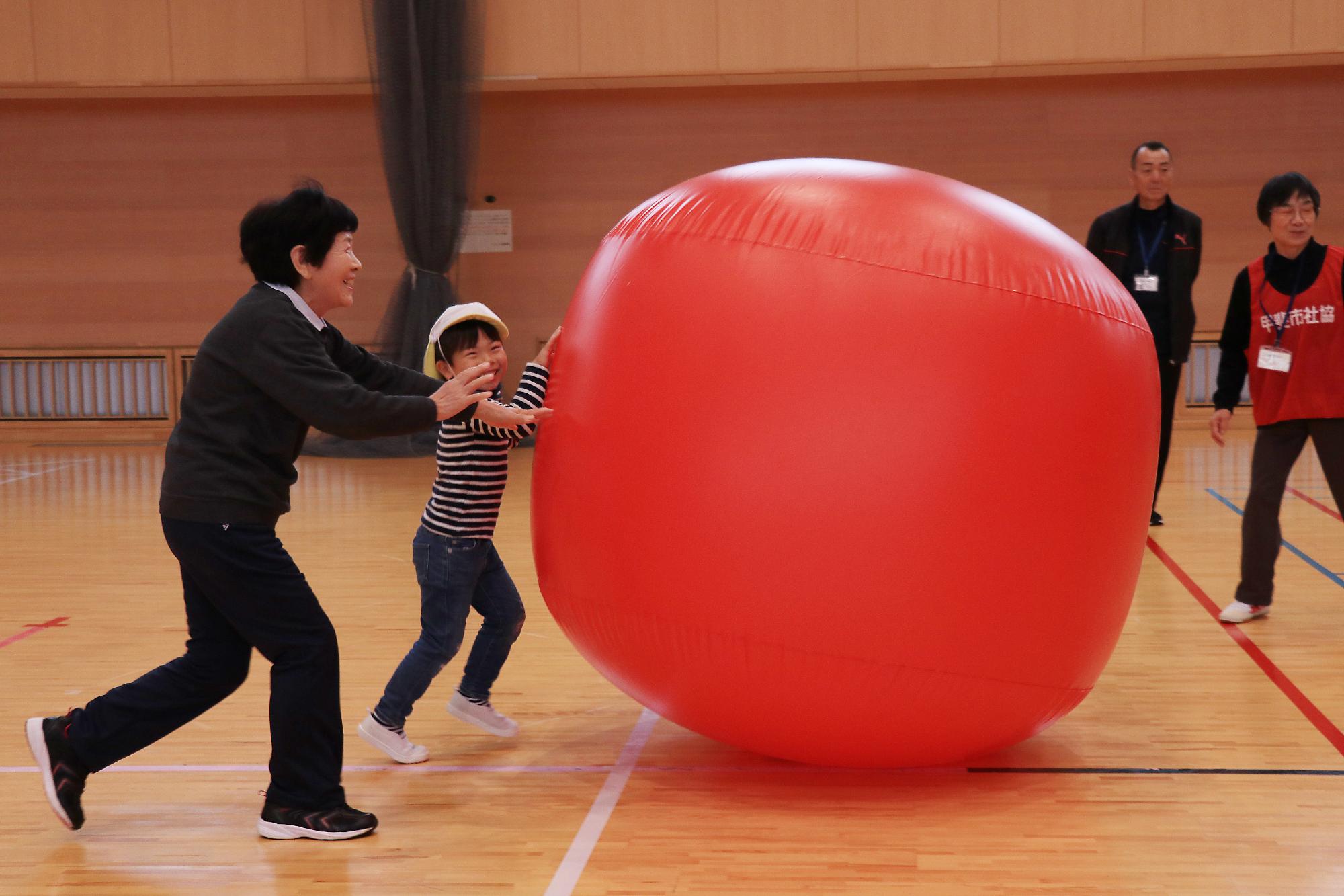 甲斐市高齢者運動会