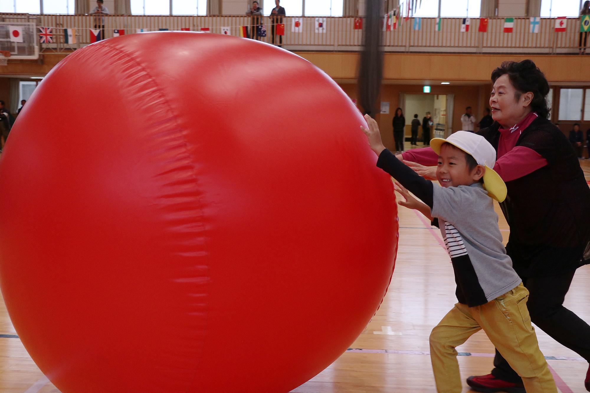 甲斐市高齢者運動会