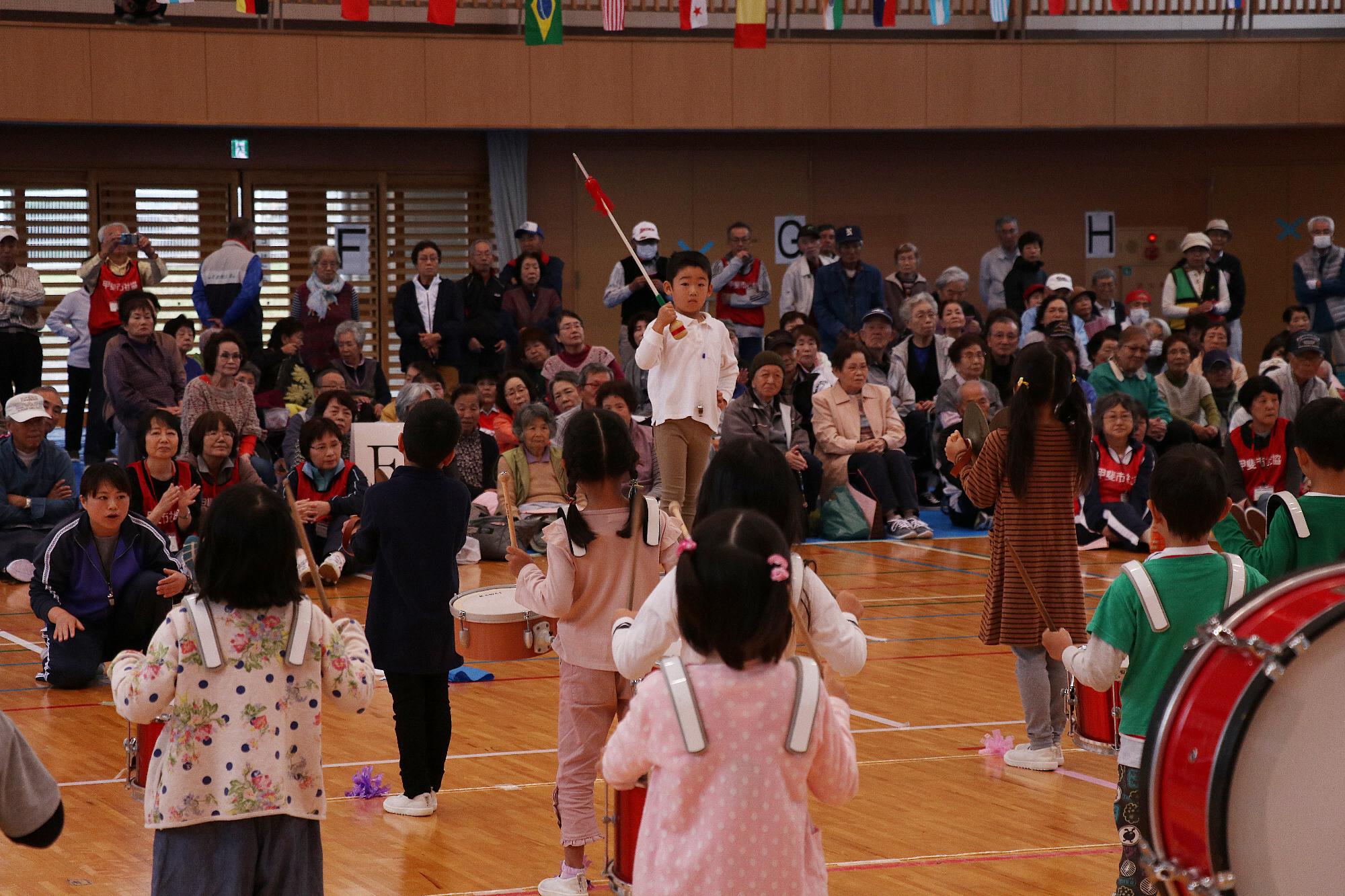 甲斐市高齢者運動会