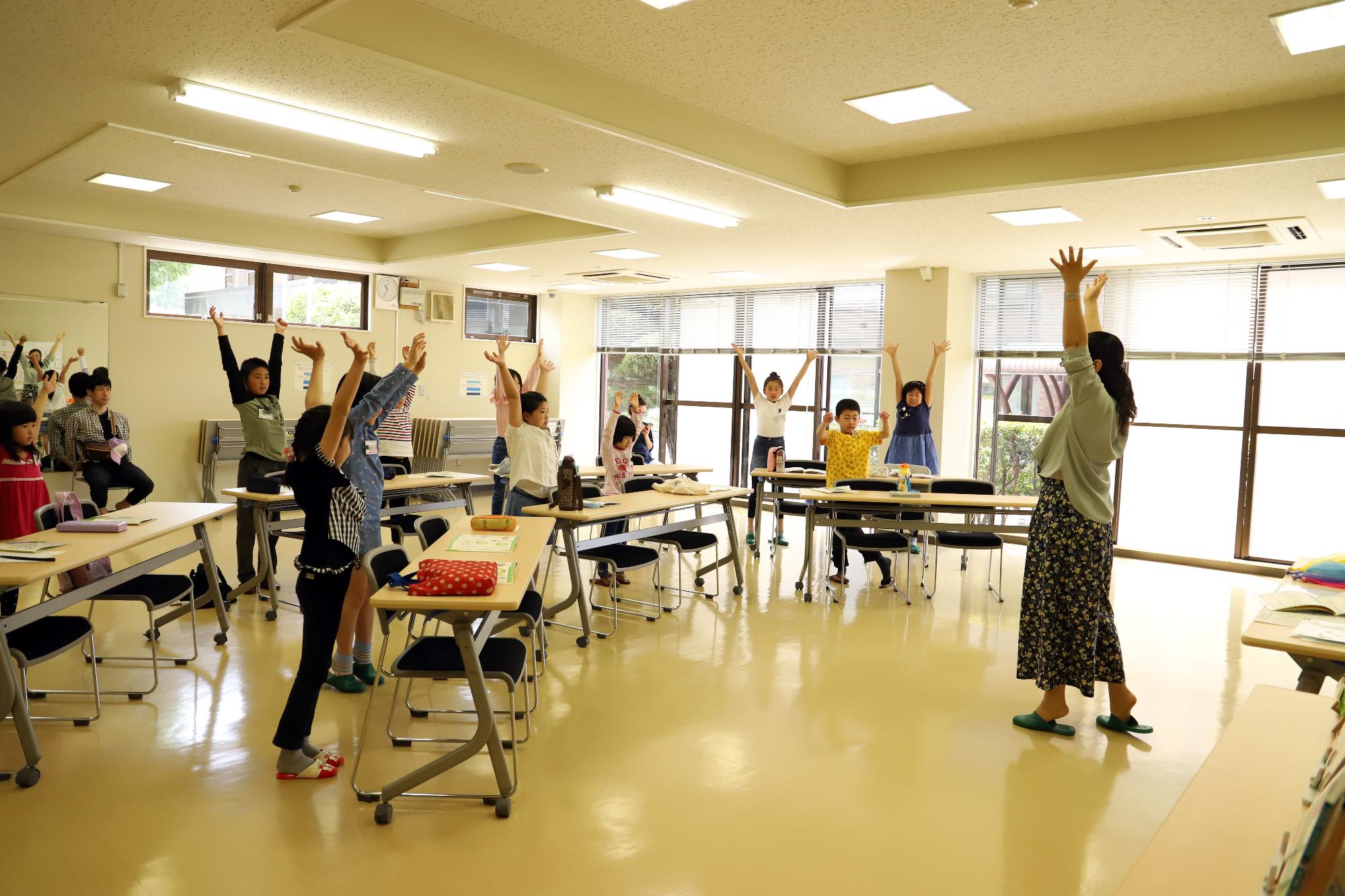 準備運動の写真