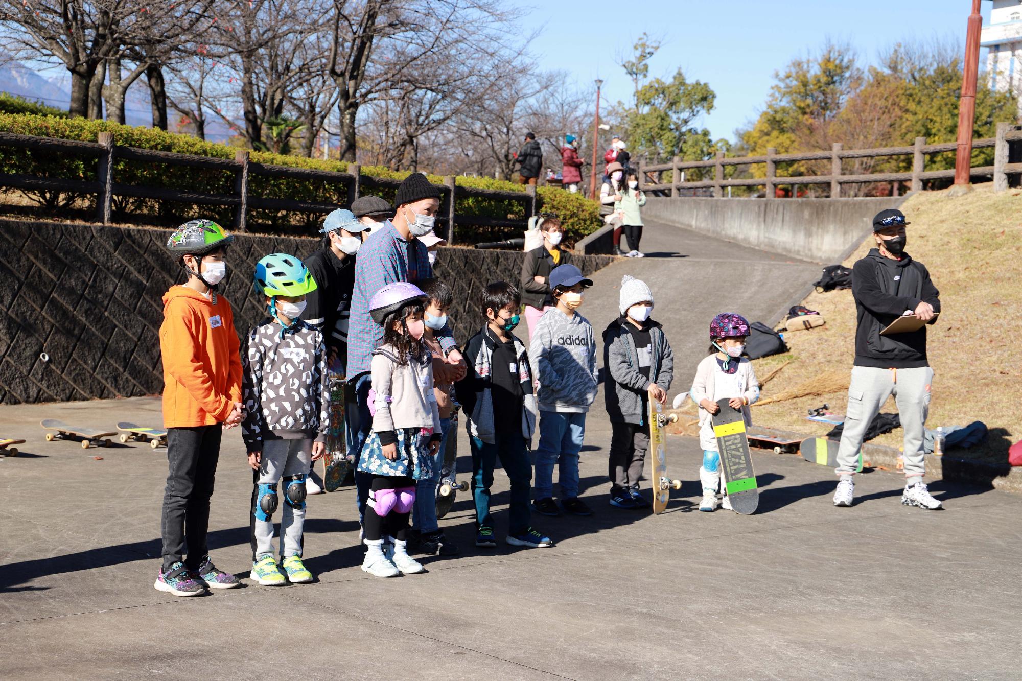 スケートボード体験会