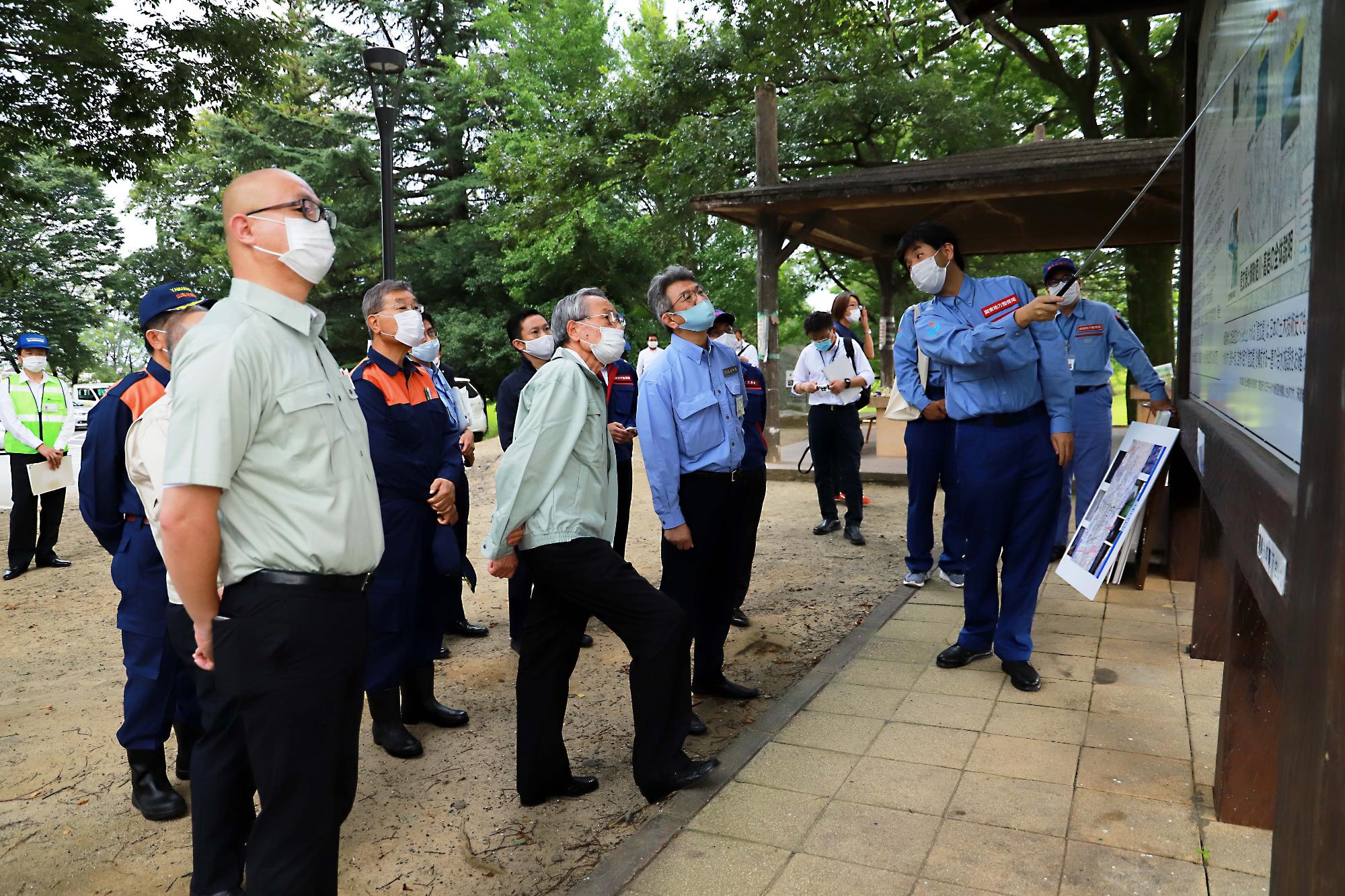 武田大臣視察