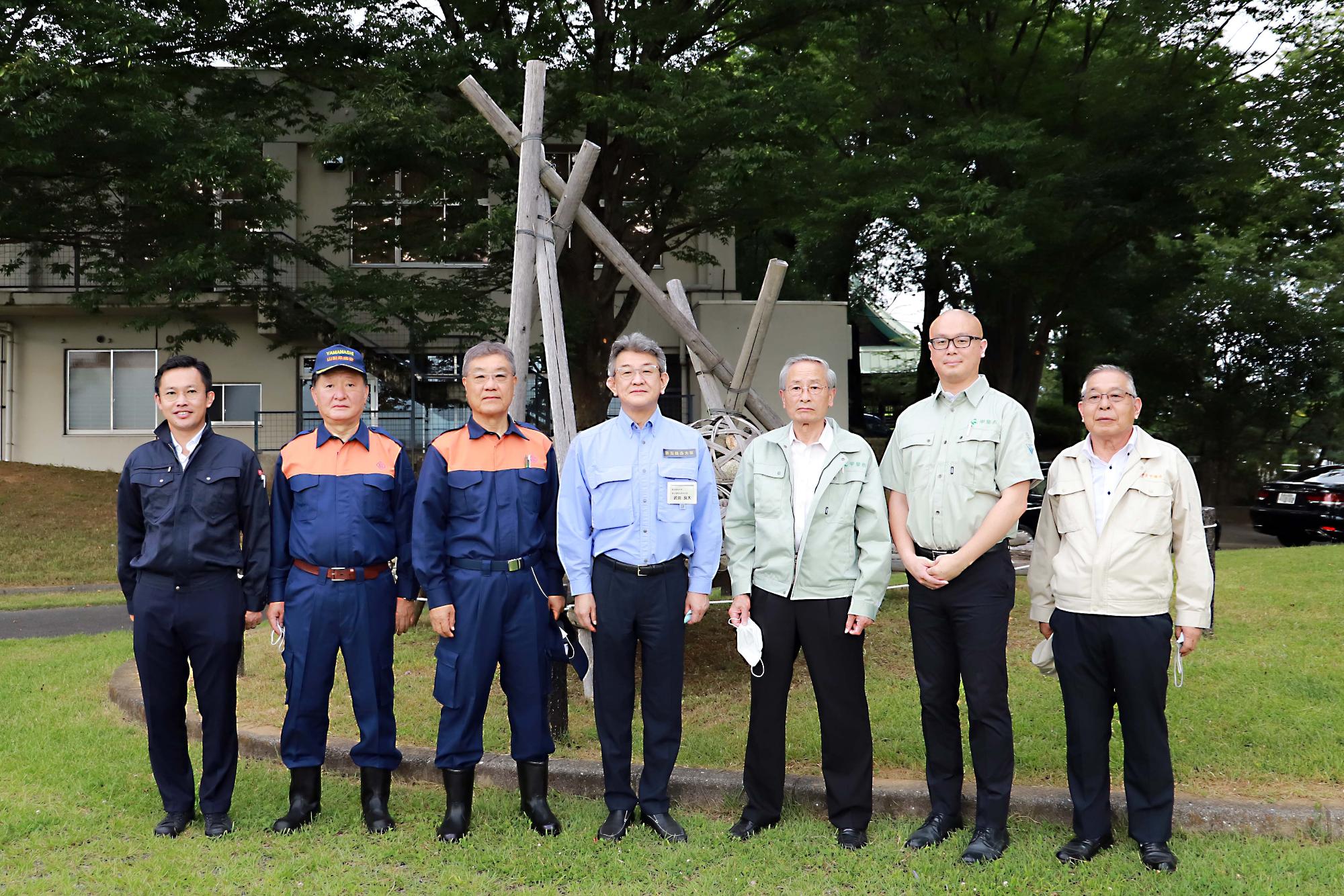 武田大臣視察