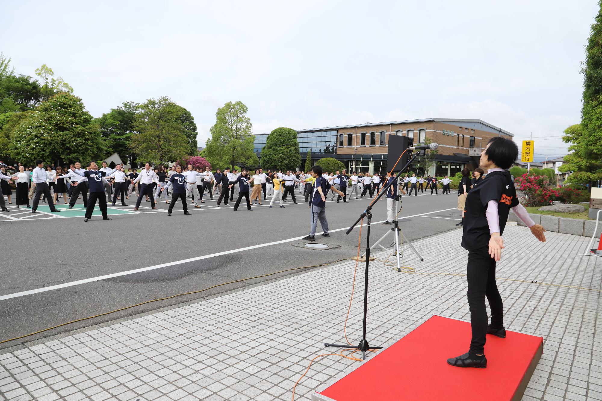 甲斐市チャレンジデー写真