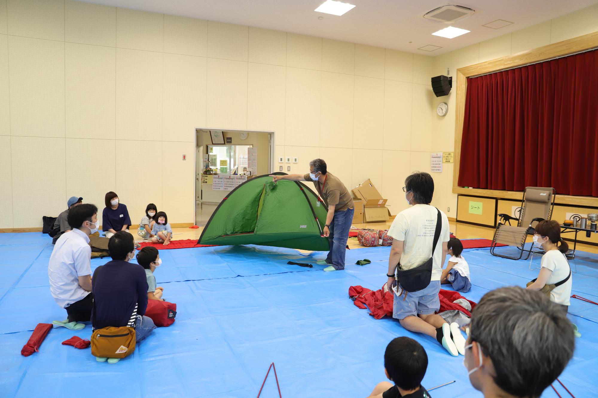 初めてのキャンプ