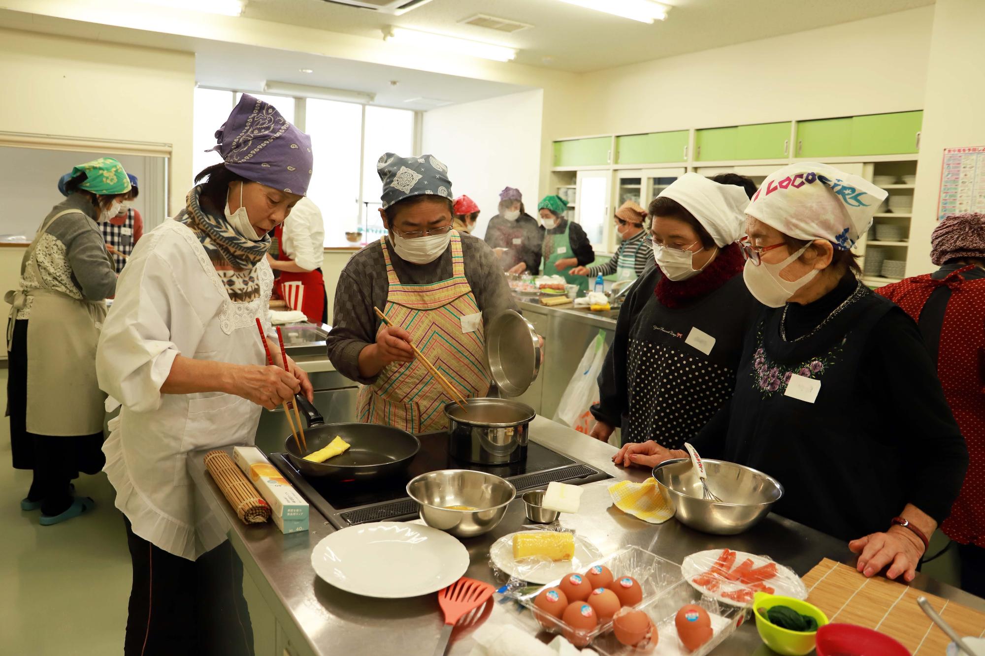 棚田米で恵方巻