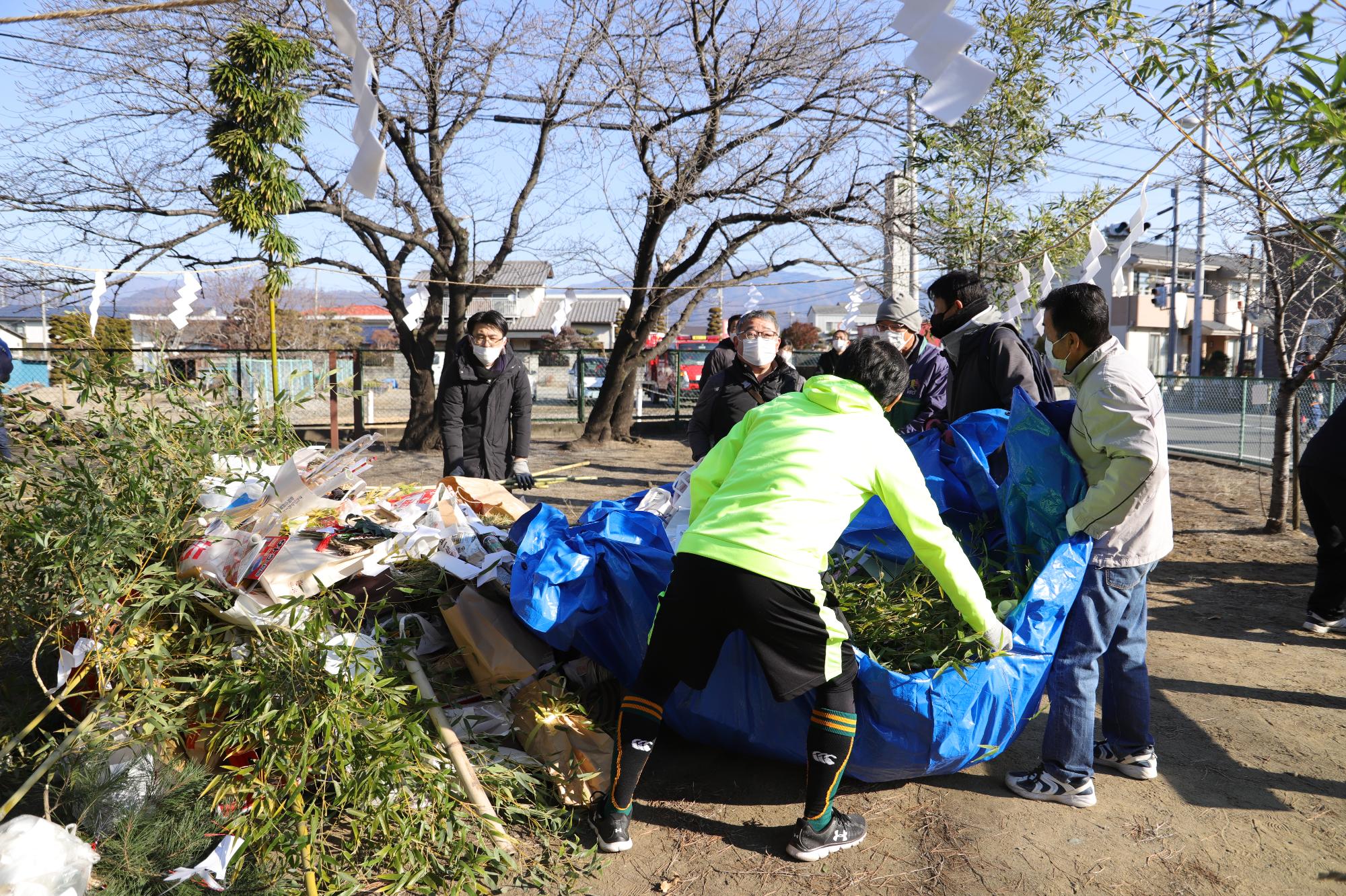 富竹新田どんど焼き