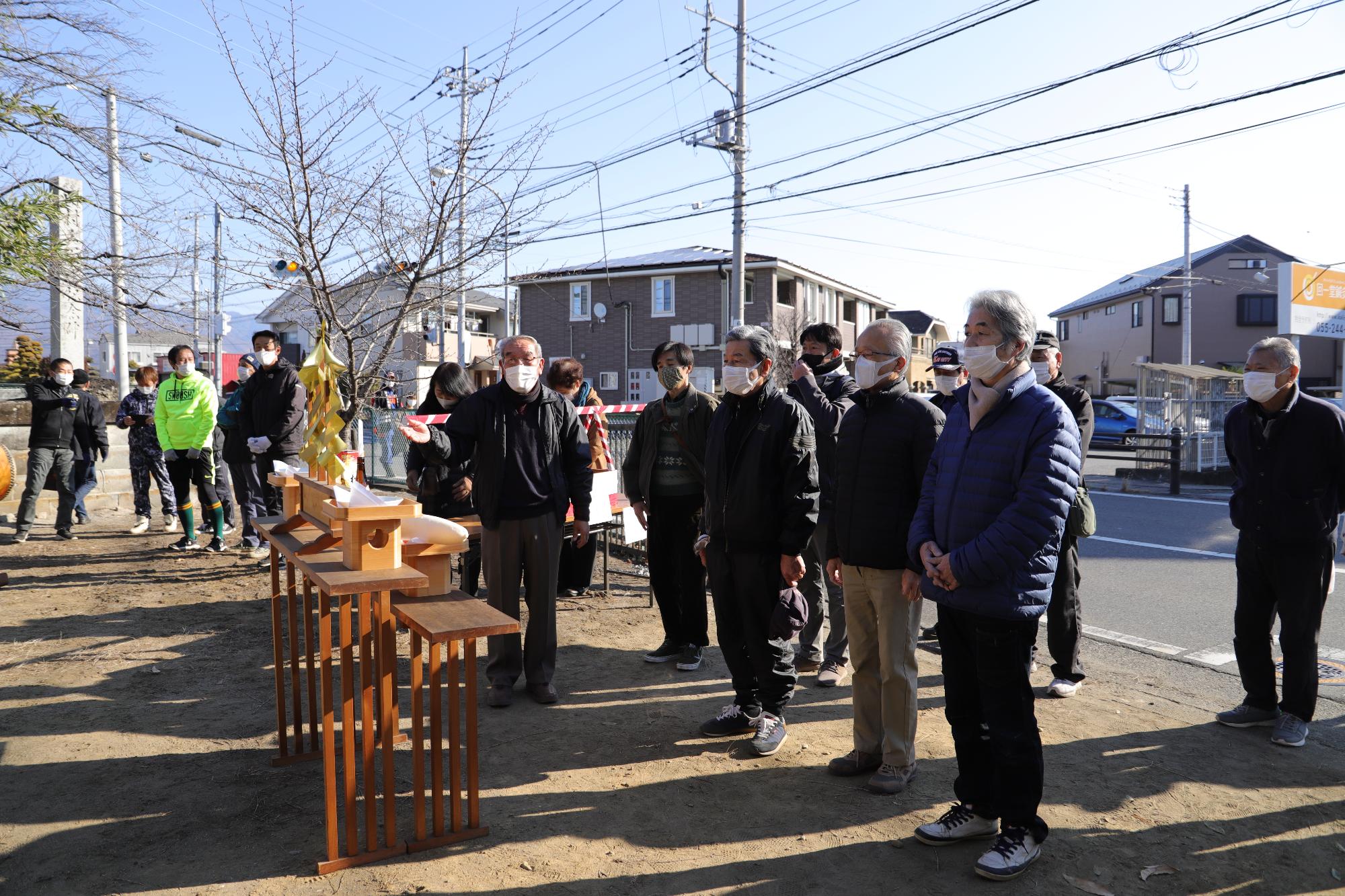 富竹新田どんど焼き