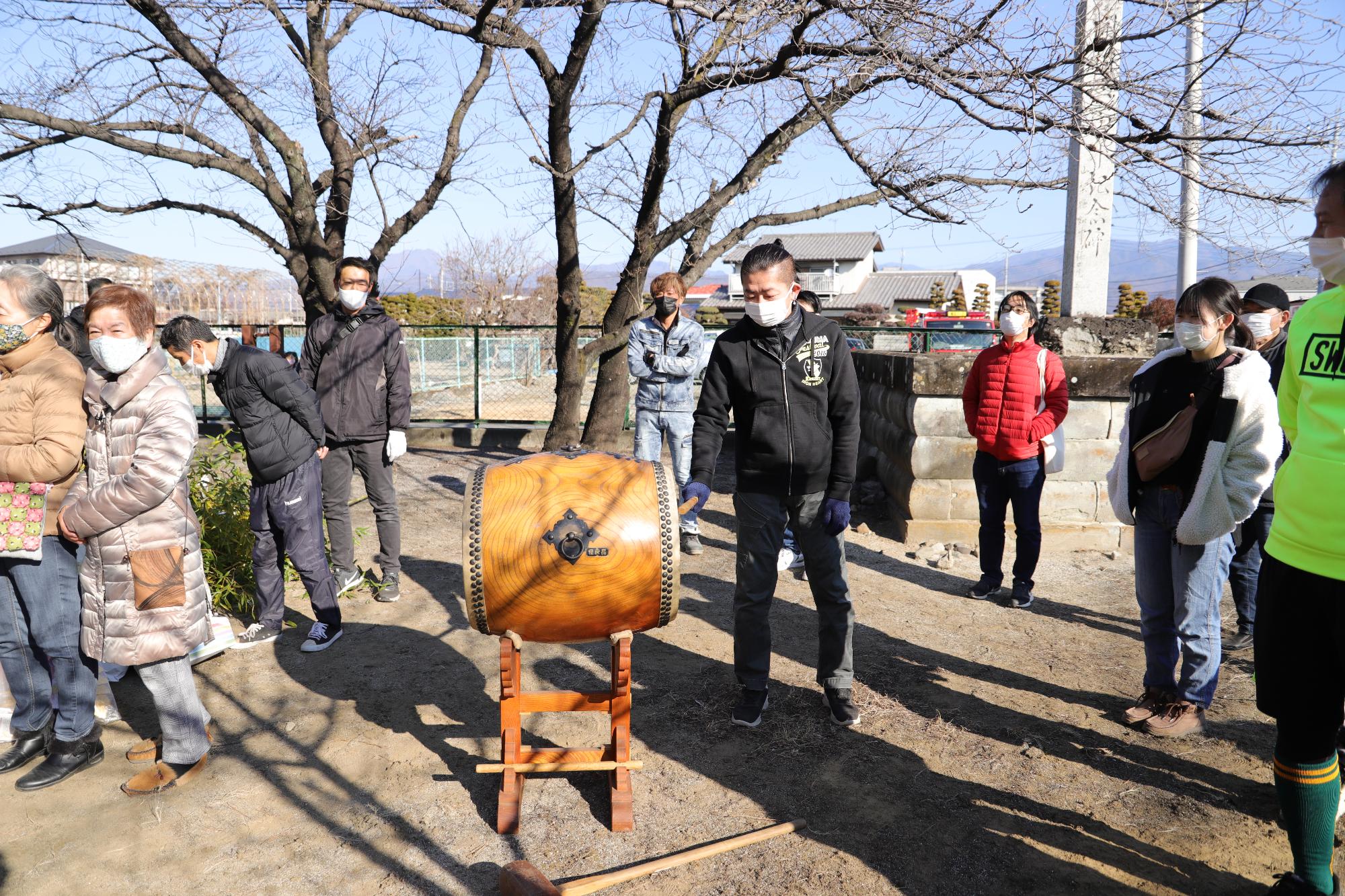 富竹新田どんど焼き