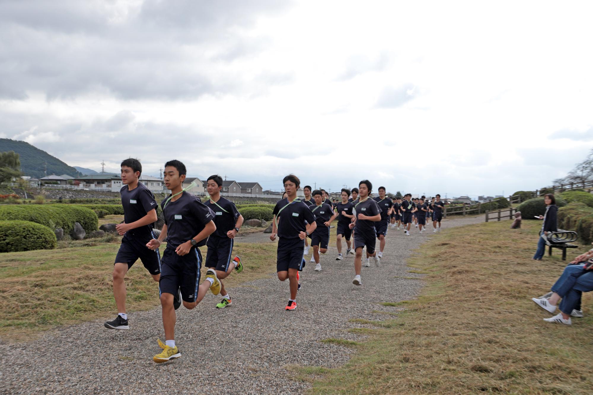 敷島中学校競歩大会