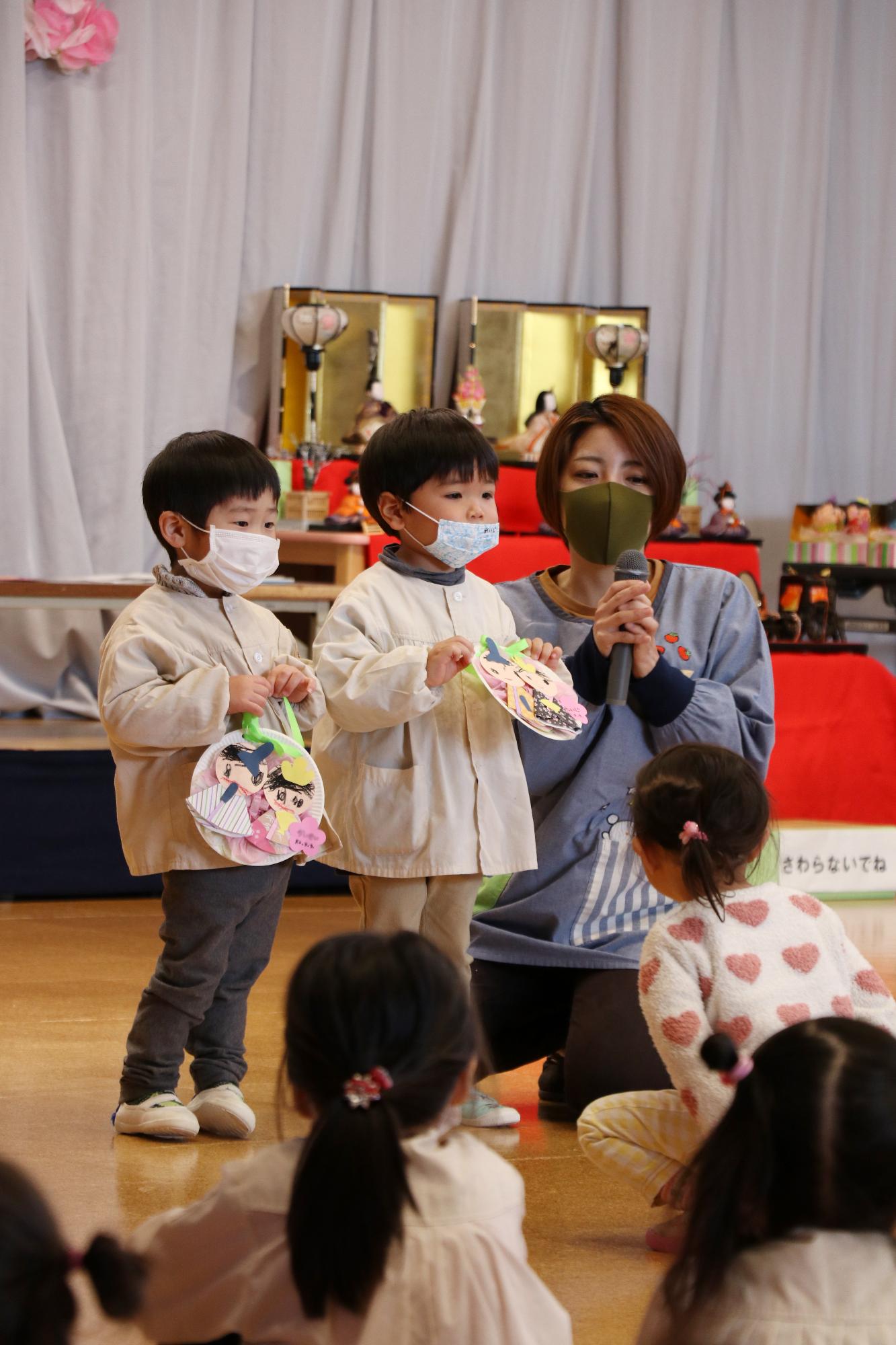 敷島保育園ひなまつり集会