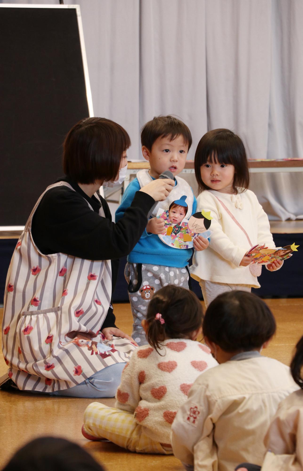 敷島保育園ひなまつり集会