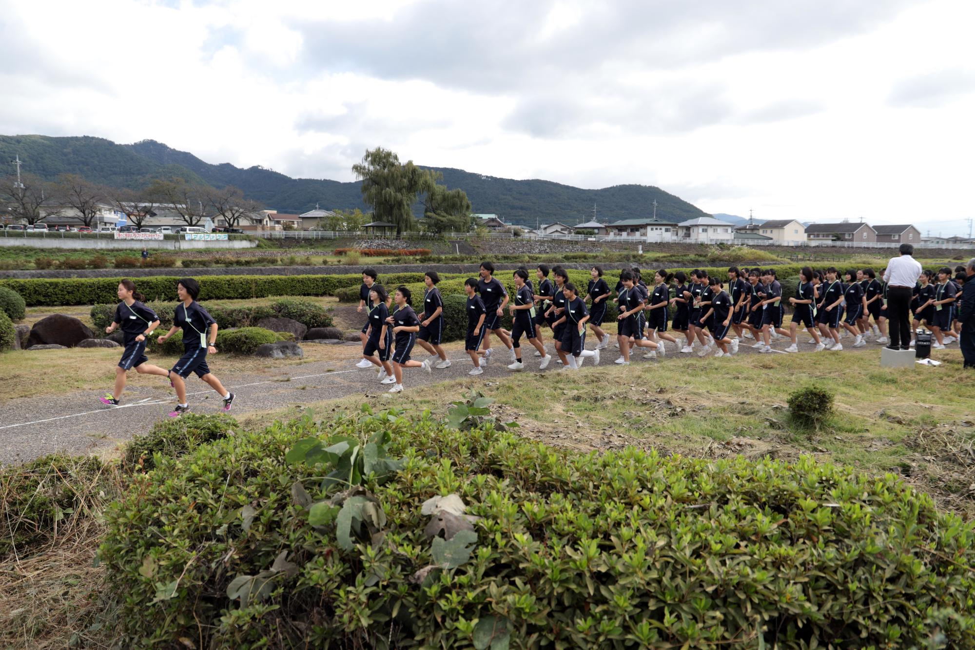 敷島中学校競歩大会