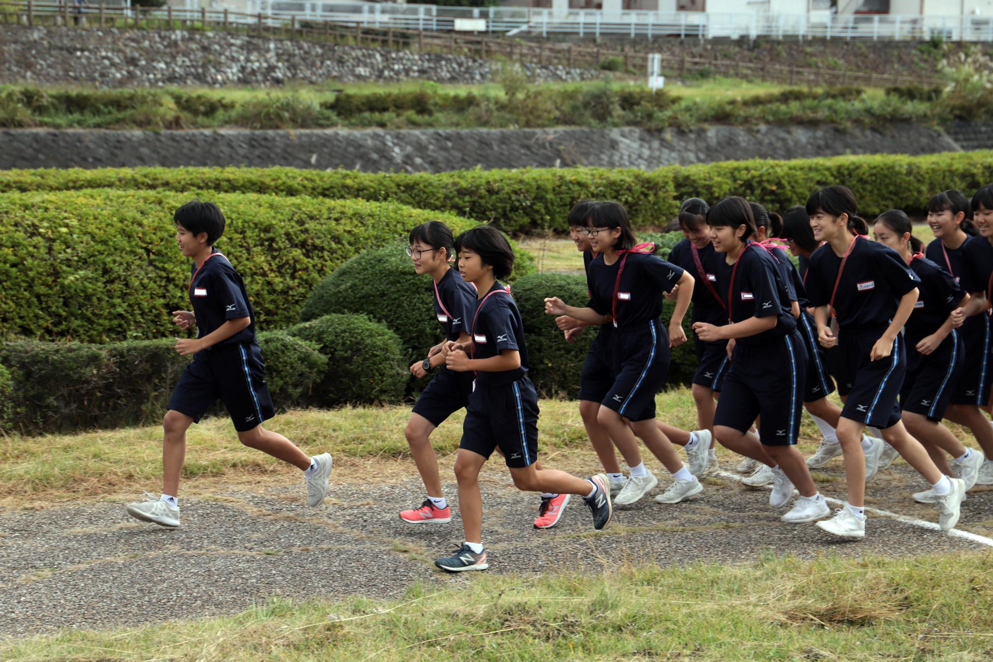 敷島中学校競歩大会