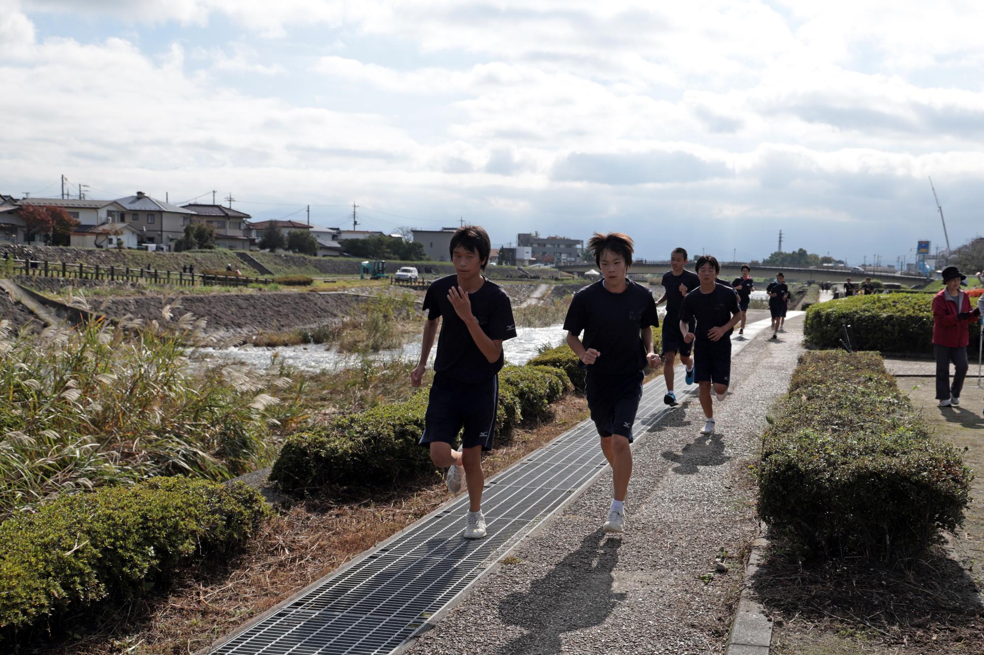 敷島中学校競歩大会