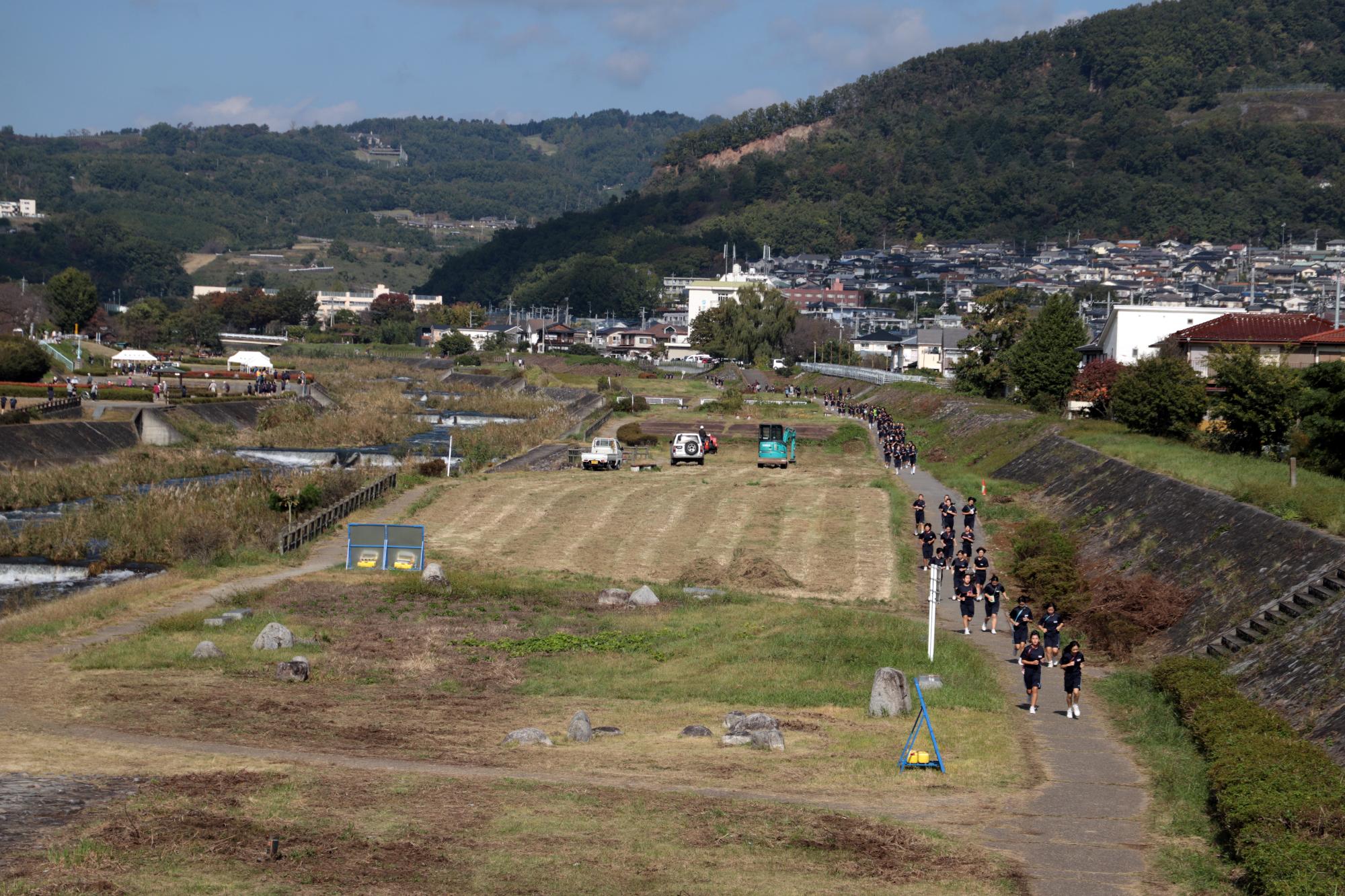 敷島中学校競歩大会