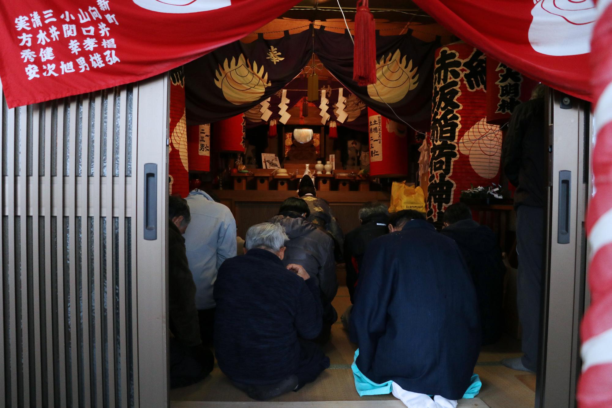 赤坂稲荷神社初午祭り