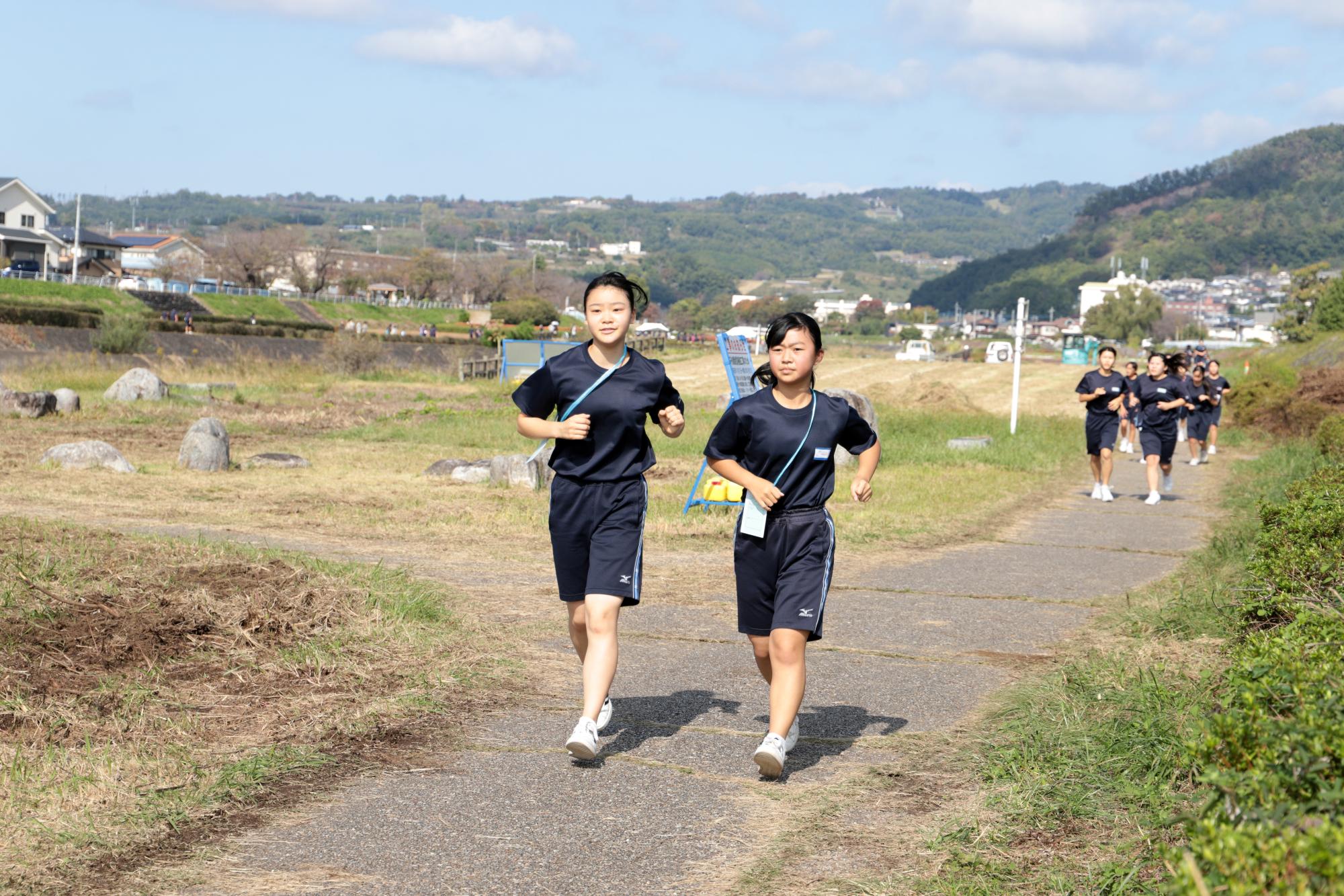 敷島中学校競歩大会