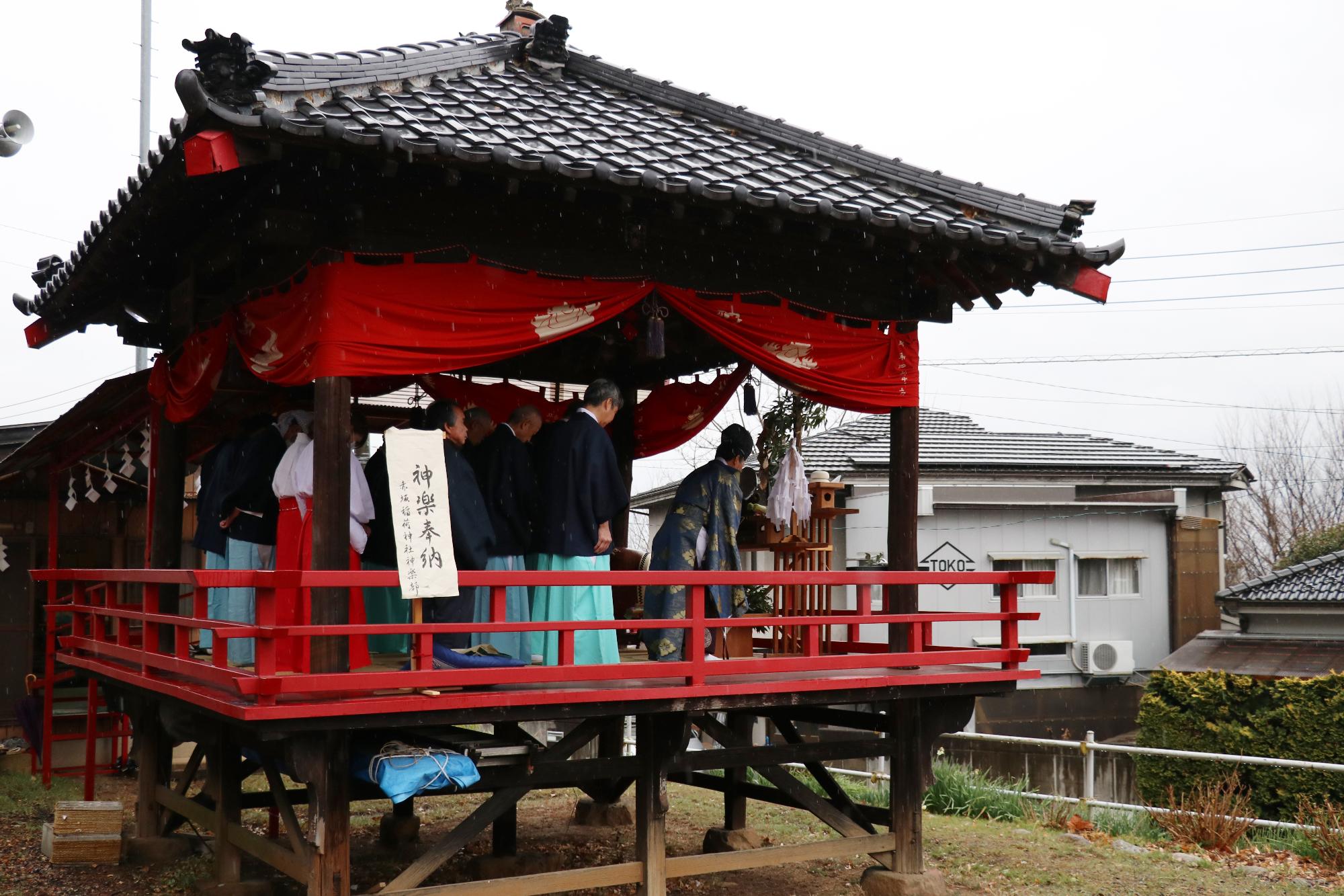 赤坂稲荷神社初午祭り