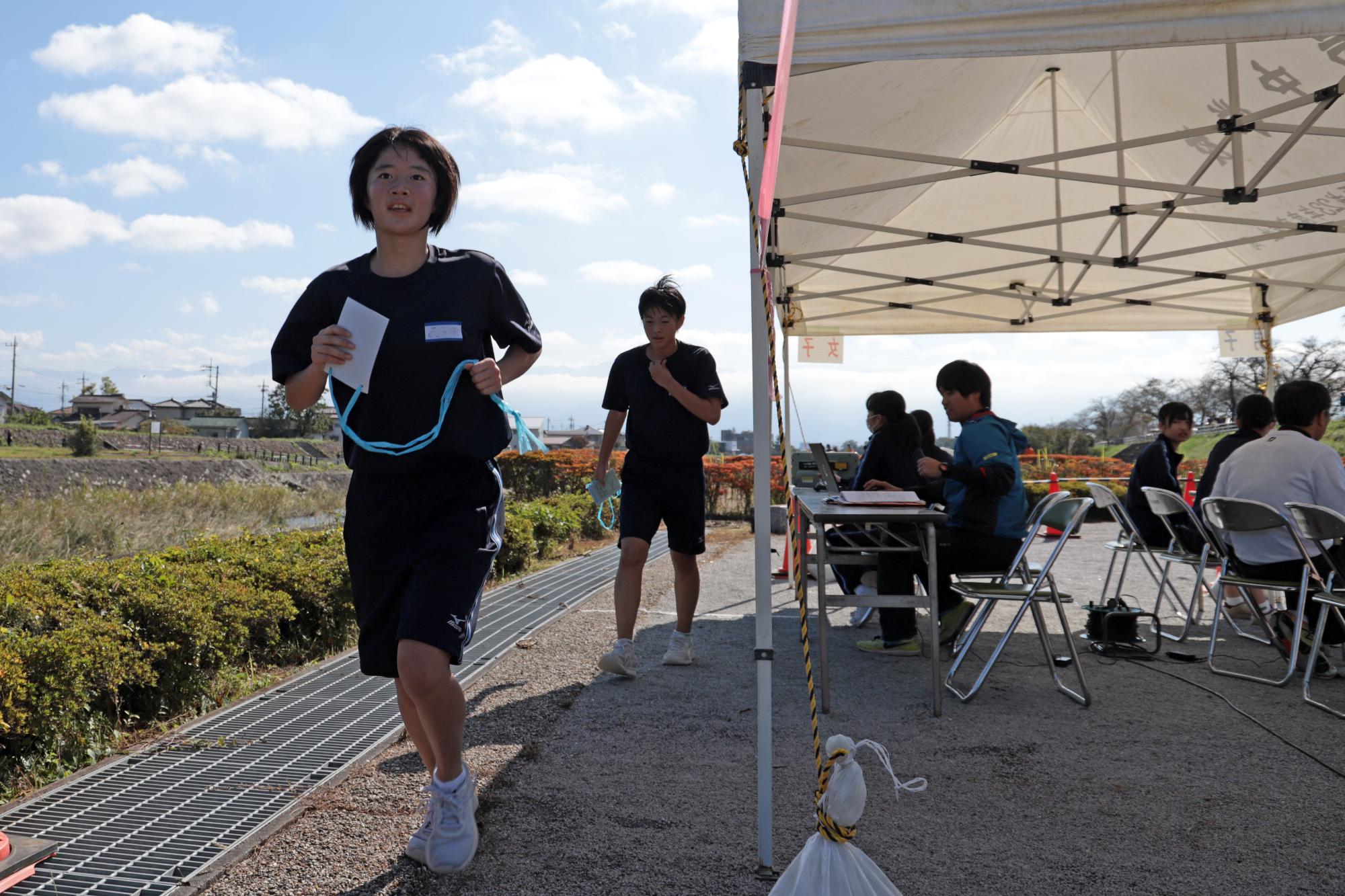 敷島中学校競歩大会