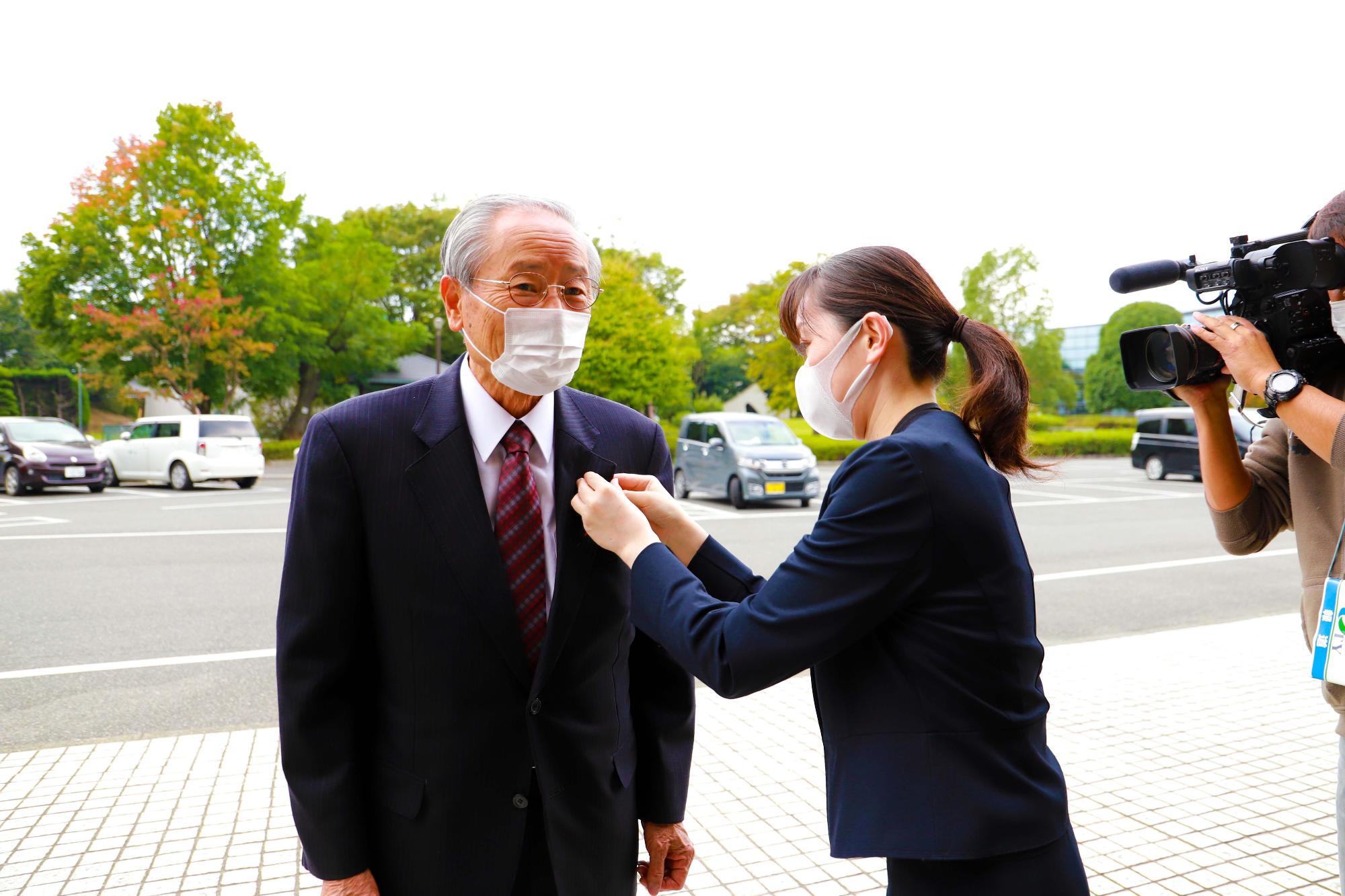 市長初登庁日