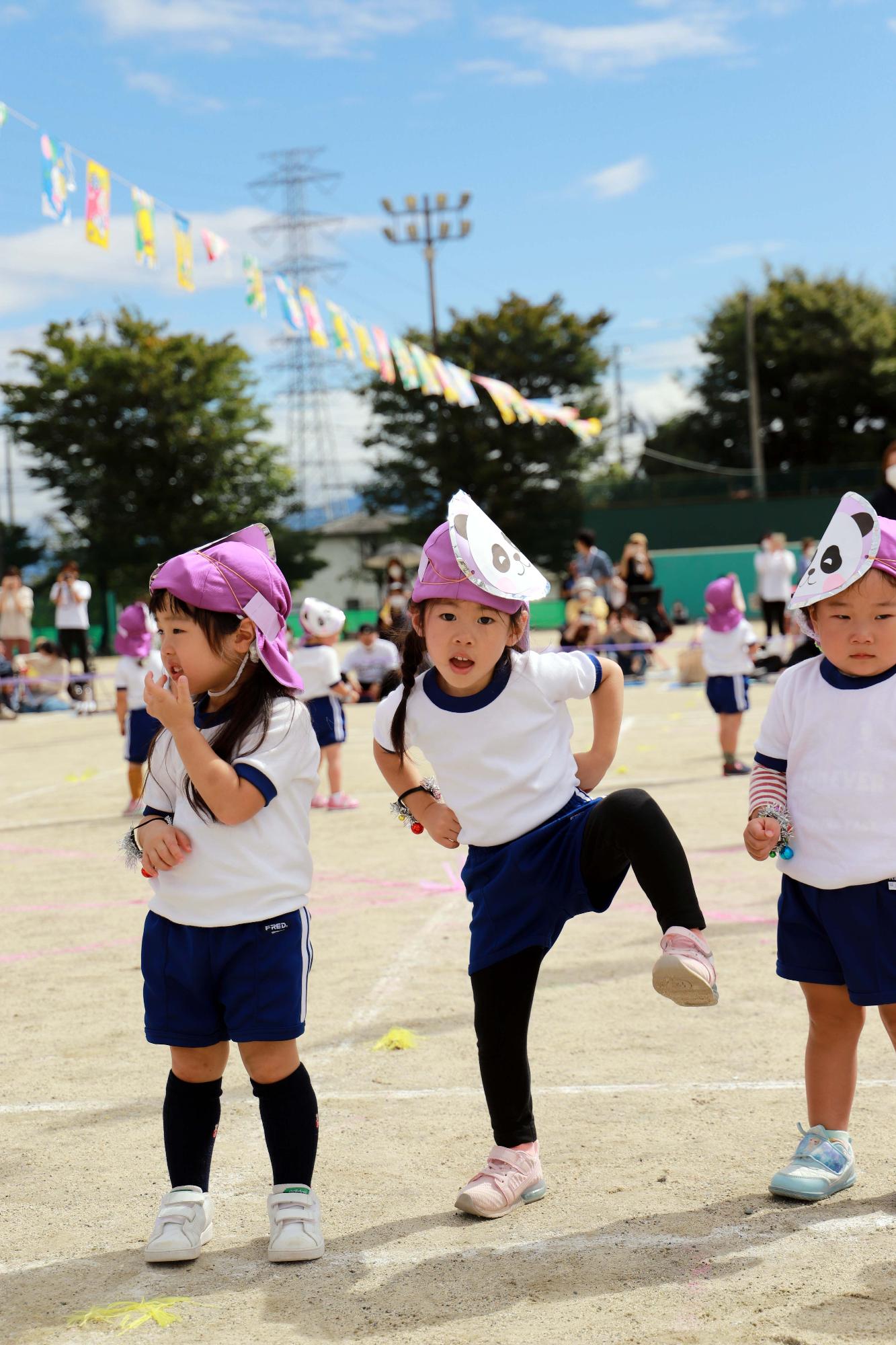 竜王西保育園運動会