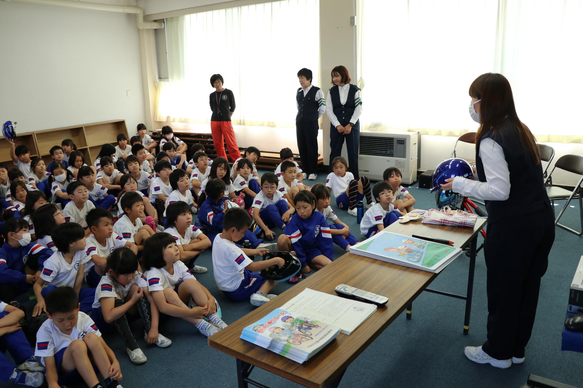 竜王小学校交通安全教室