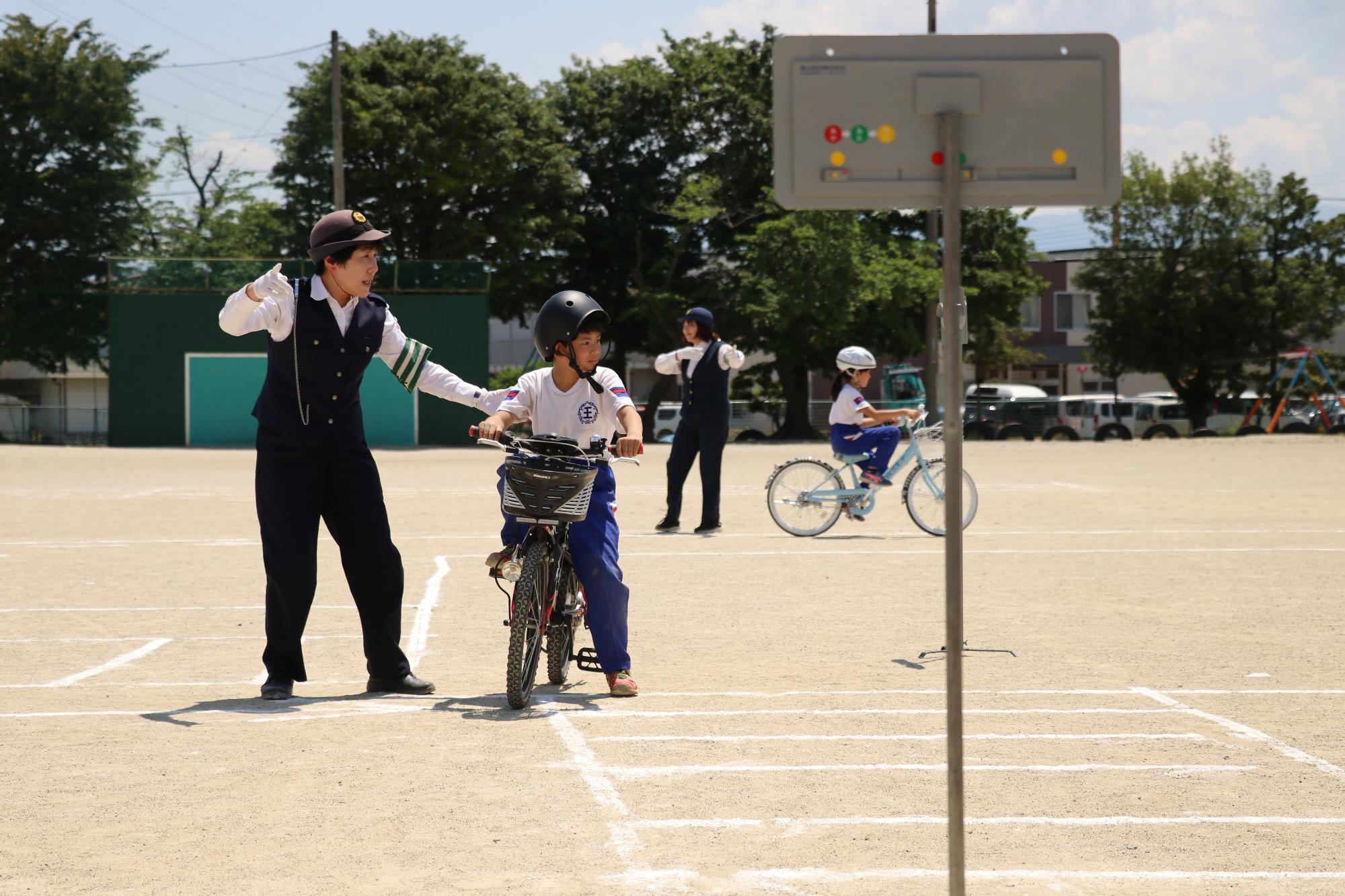 竜王小学校交通安全教室