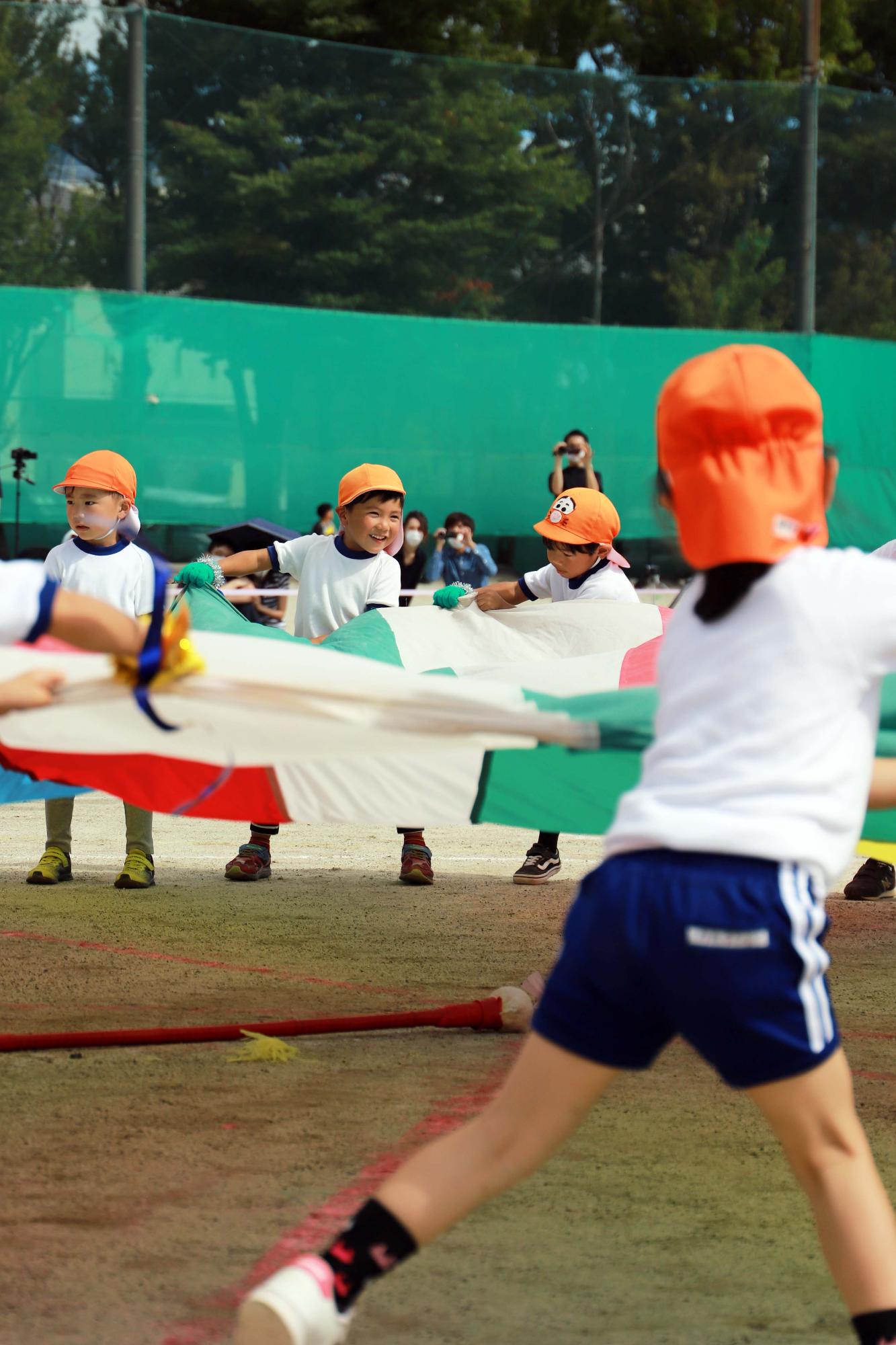 竜王西保育園運動会