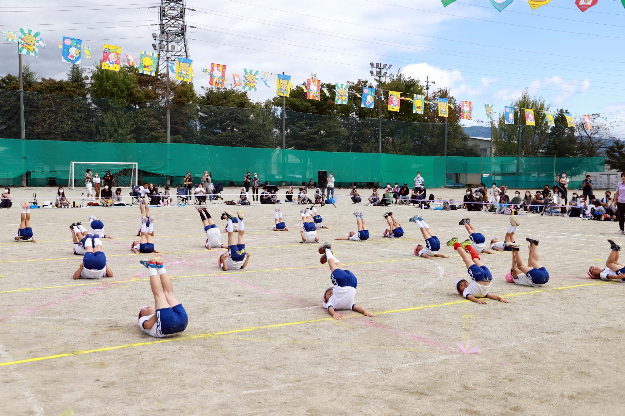 竜王西保育園運動会