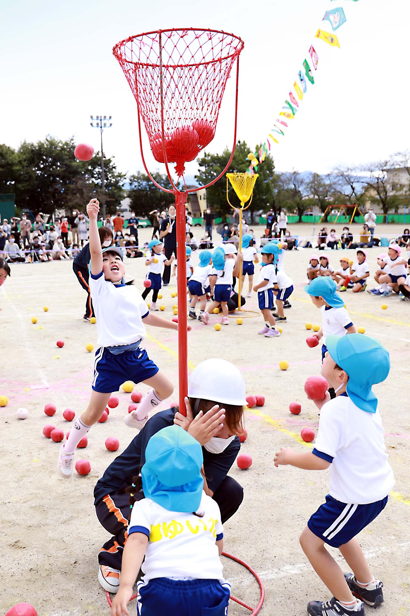 竜王西保育園運動会