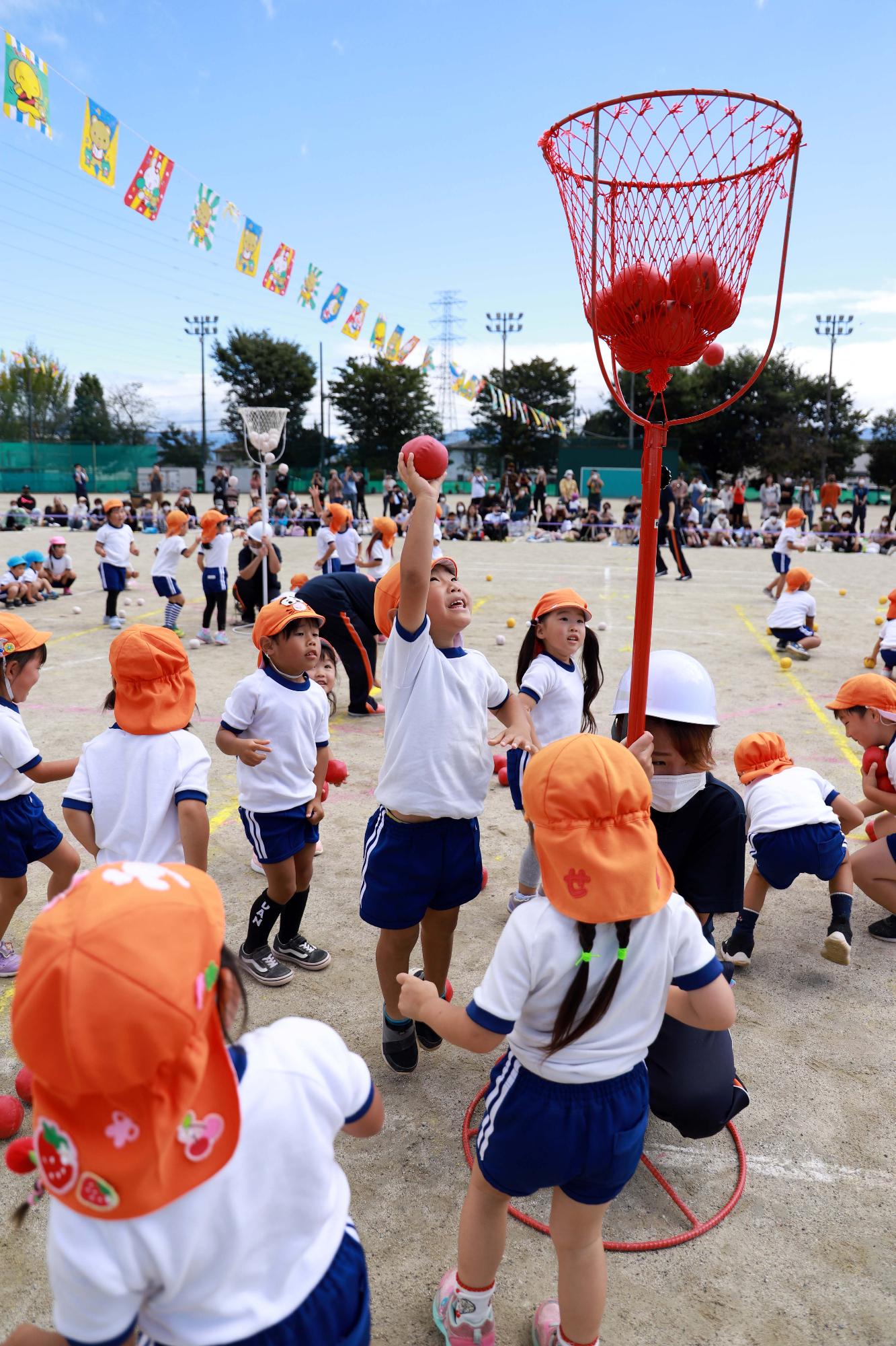 竜王西保育園運動会