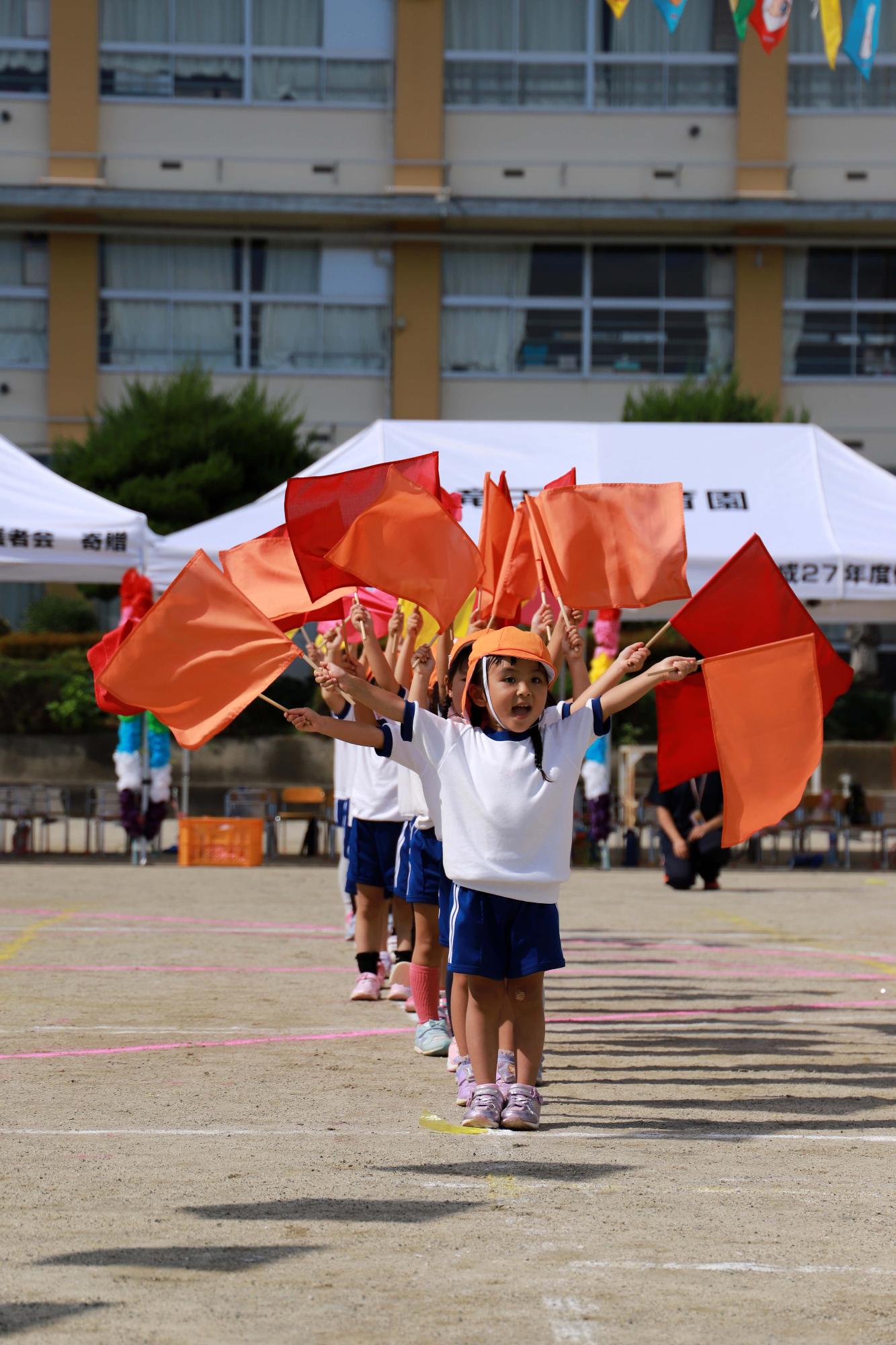 竜王西保育園運動会