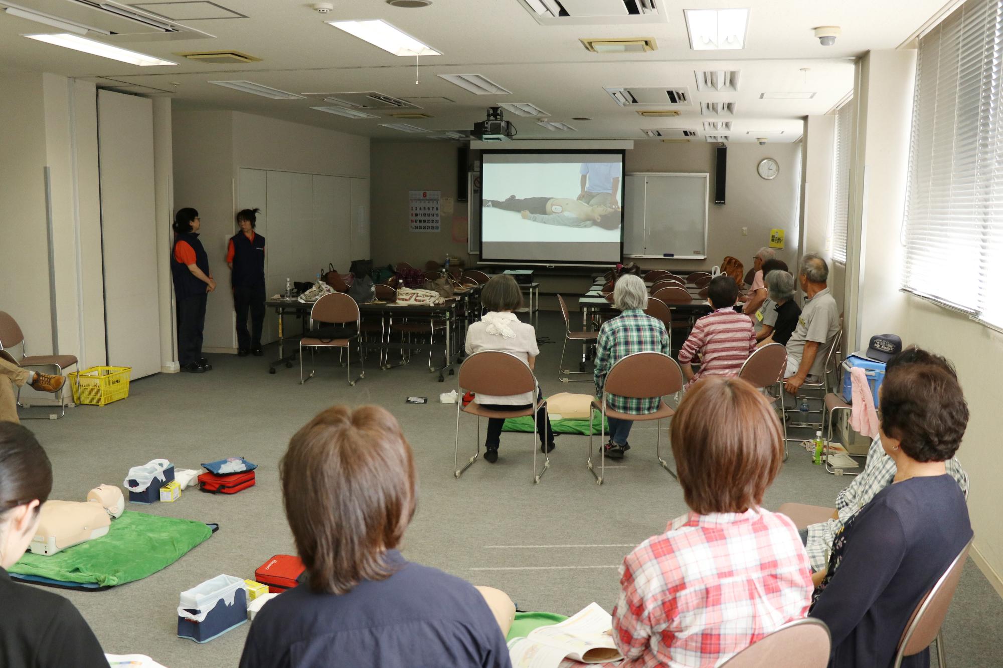 敷島公民館講座「応急処置を学ぼう」