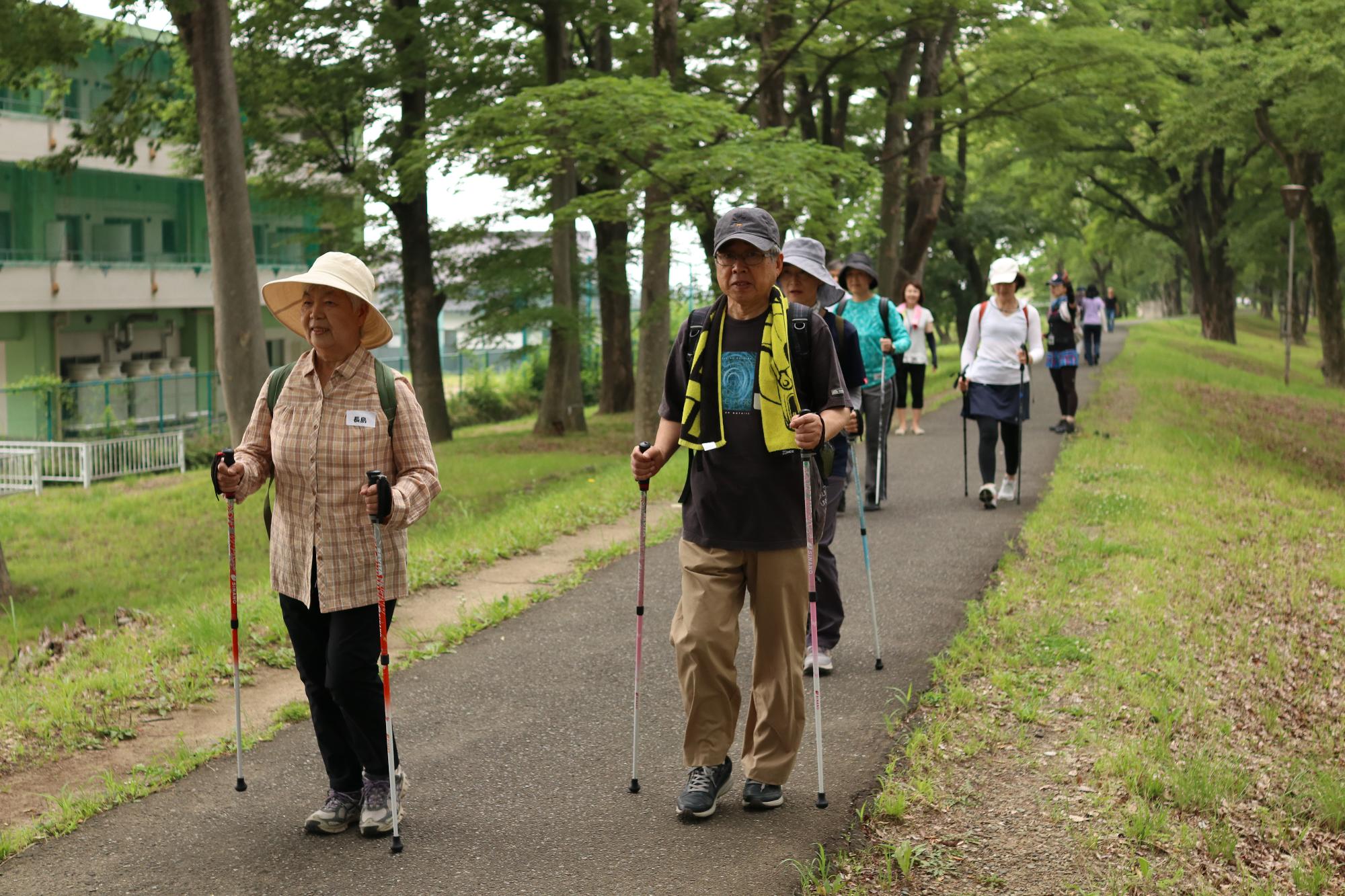 初夏のウォーキング教室