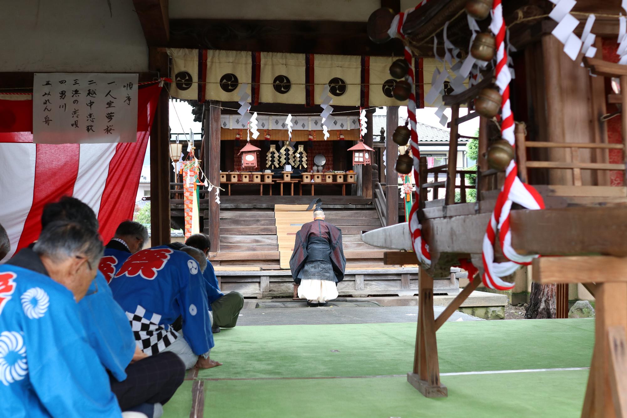 八幡神社「祇園祭り」