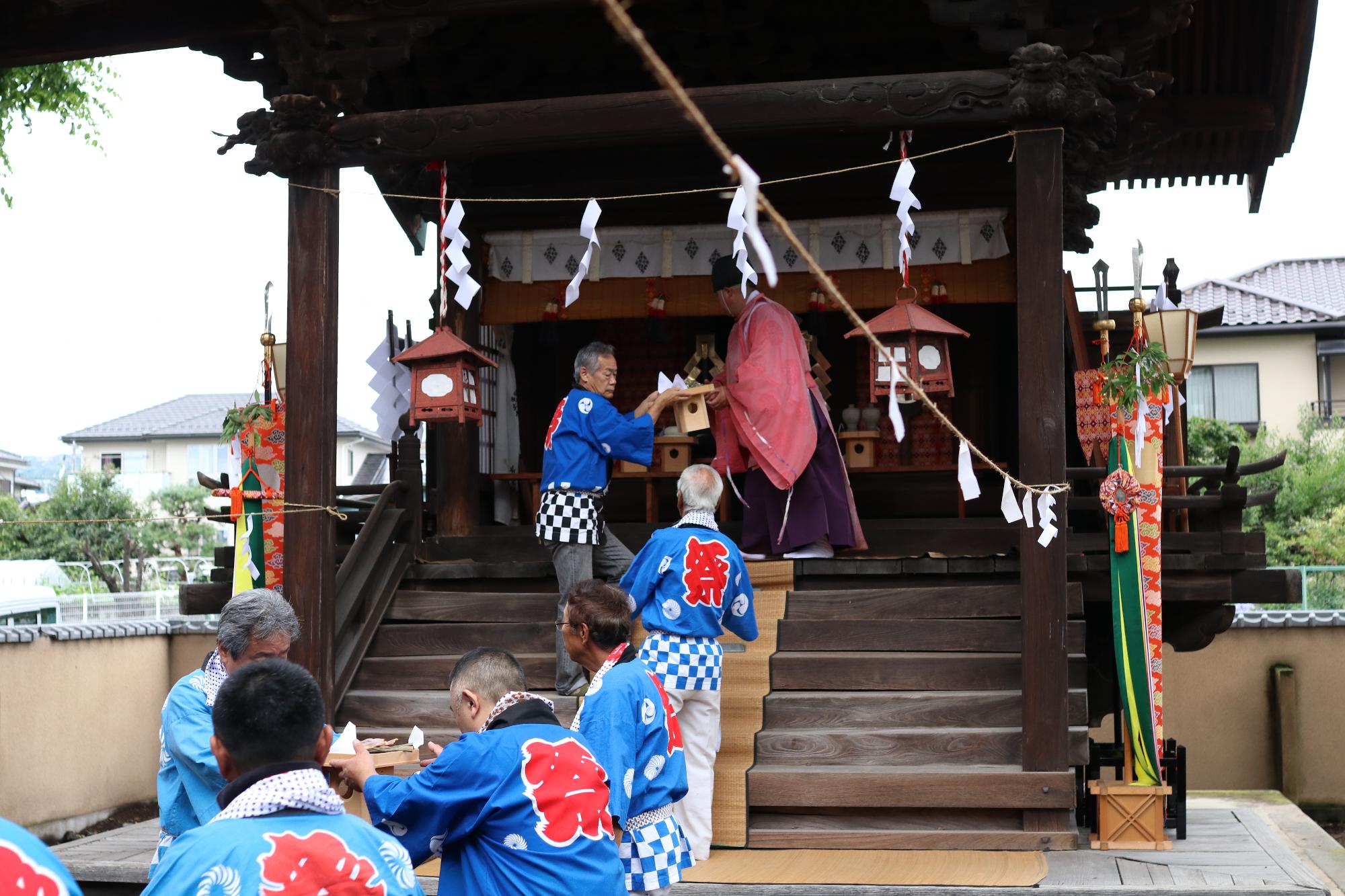 八幡神社「祇園祭り」