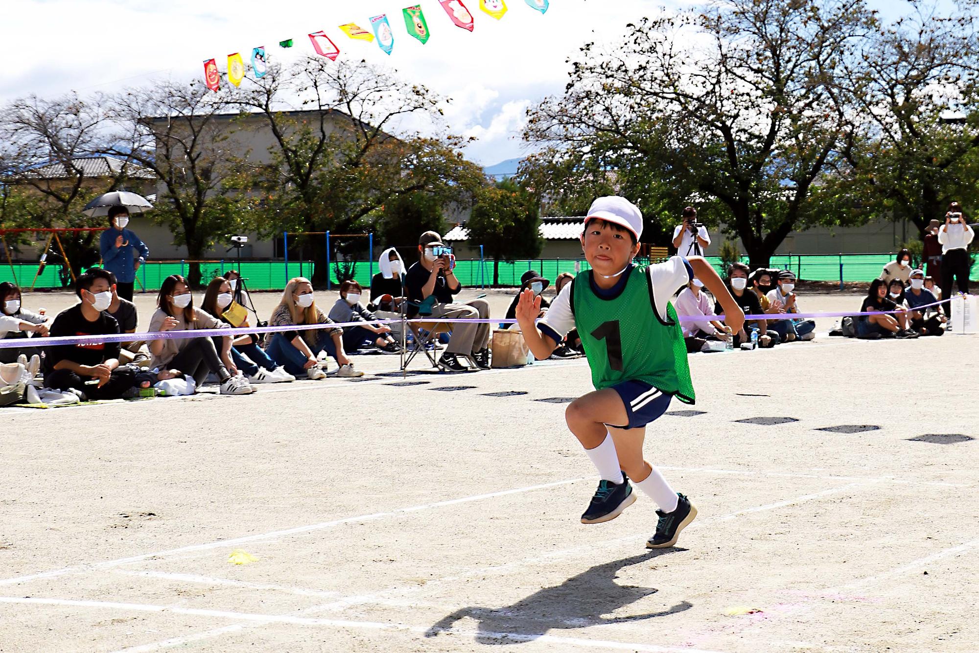 竜王西保育園運動会