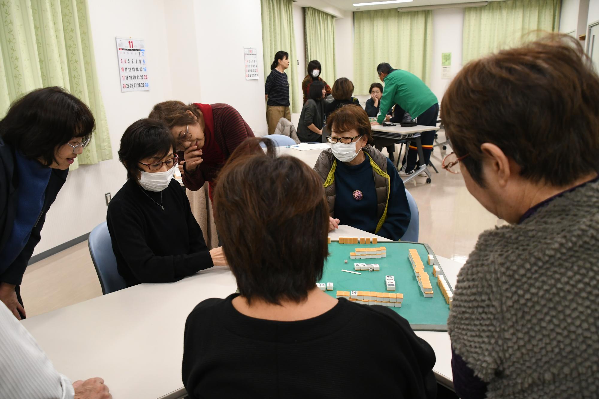 対局中の様子