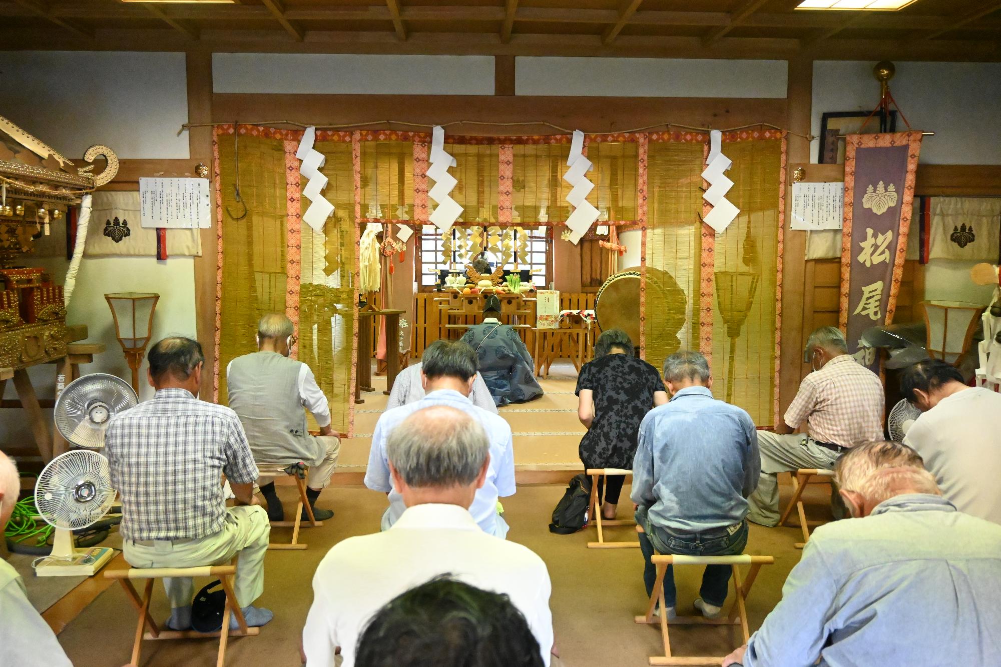 松尾神社禊払い祭典