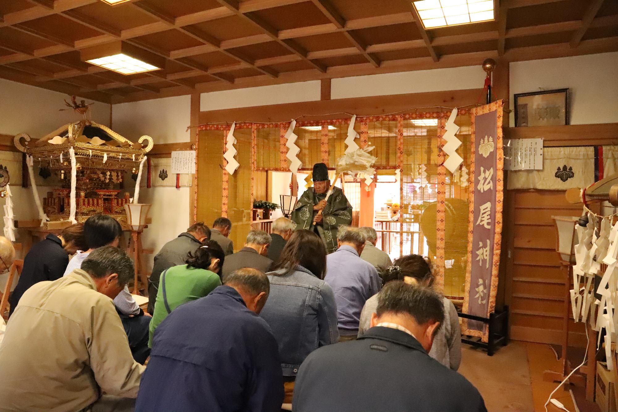 松尾神社春の大祭
