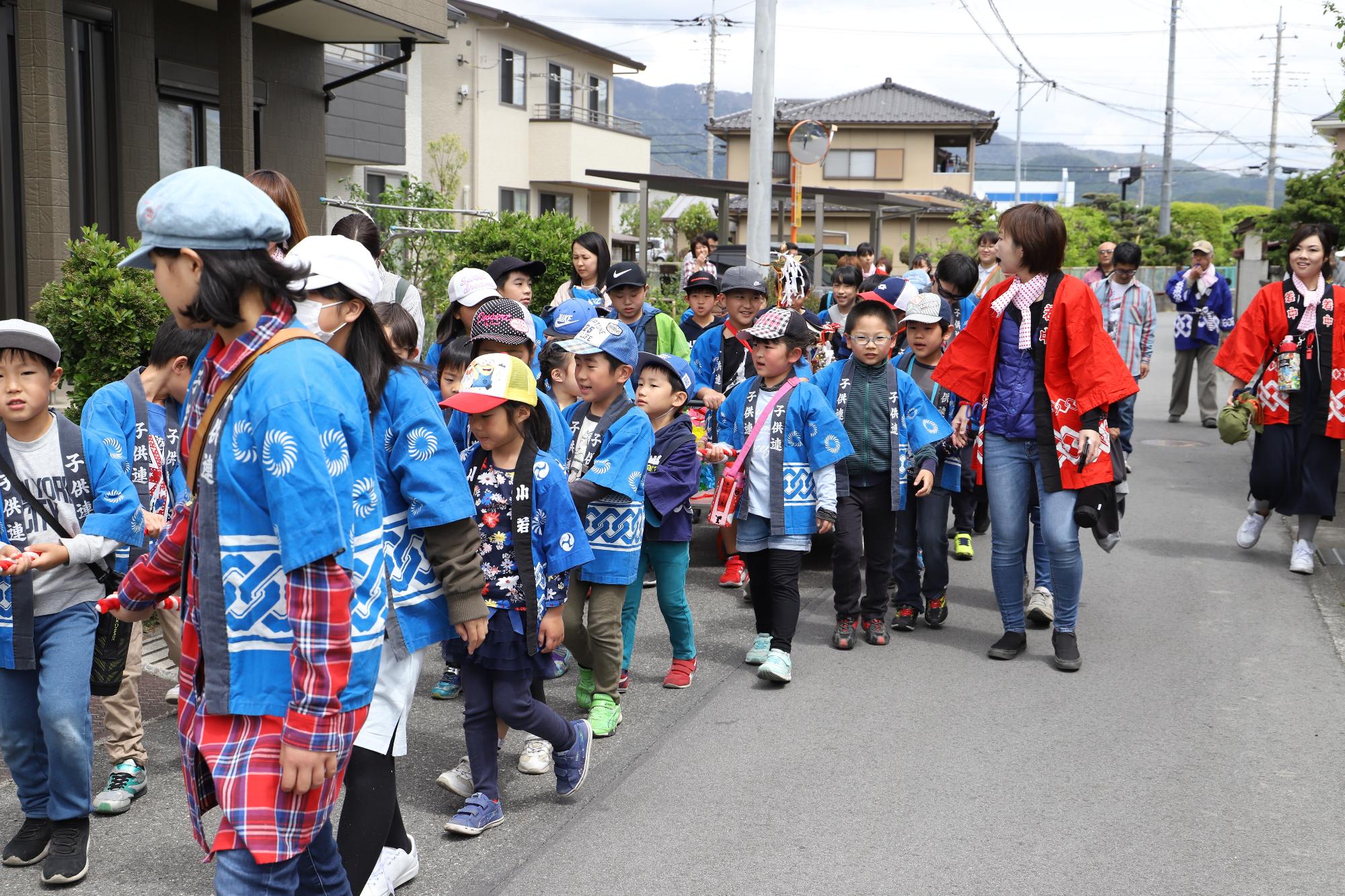 宮地区の子ども達