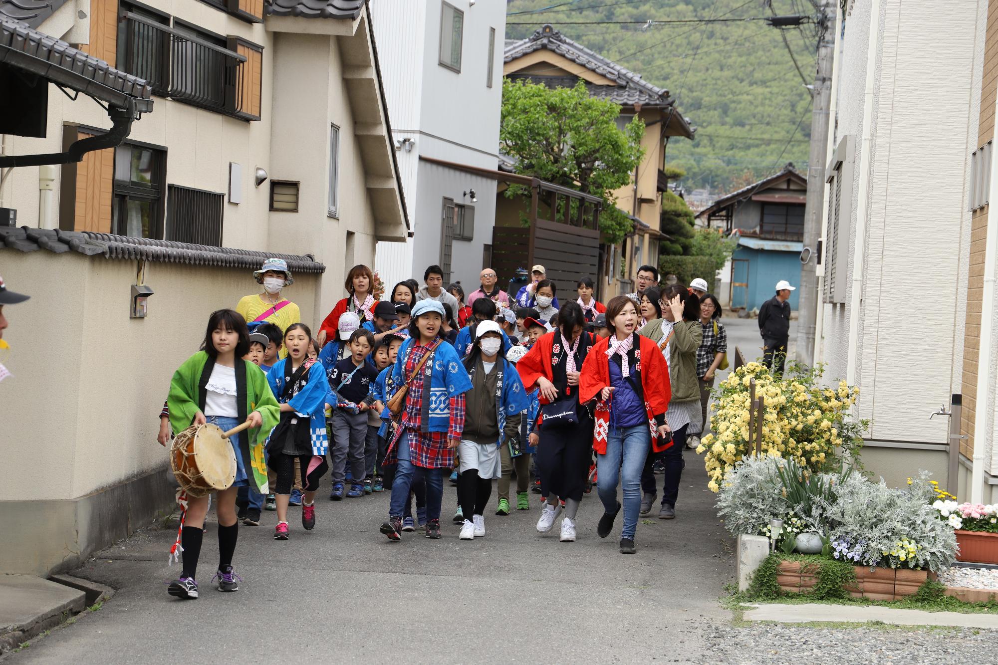 宮地区の子ども神輿