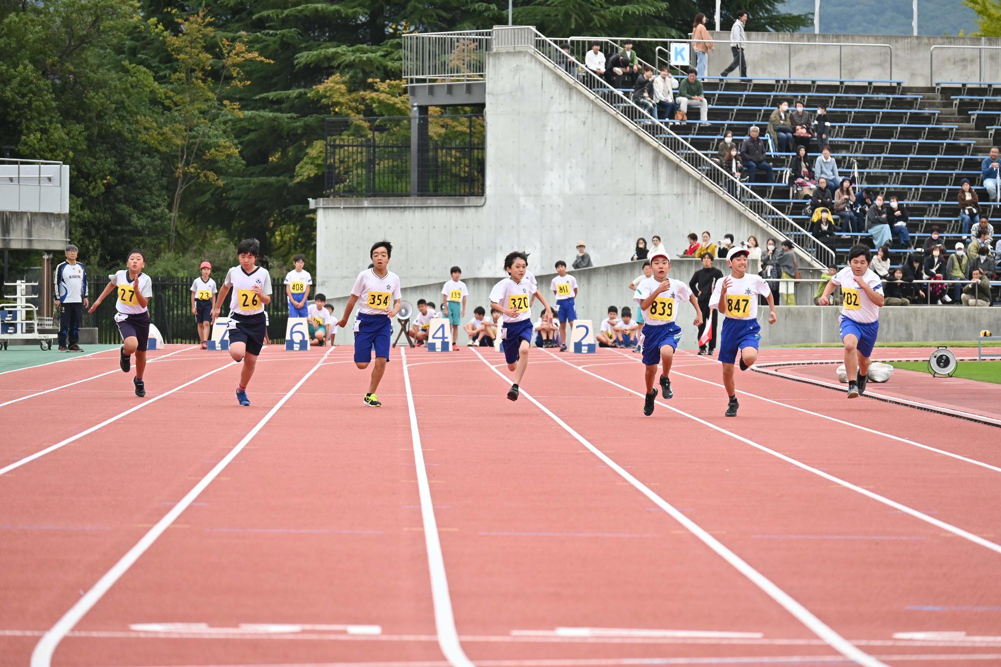 小学校陸上記録会3047