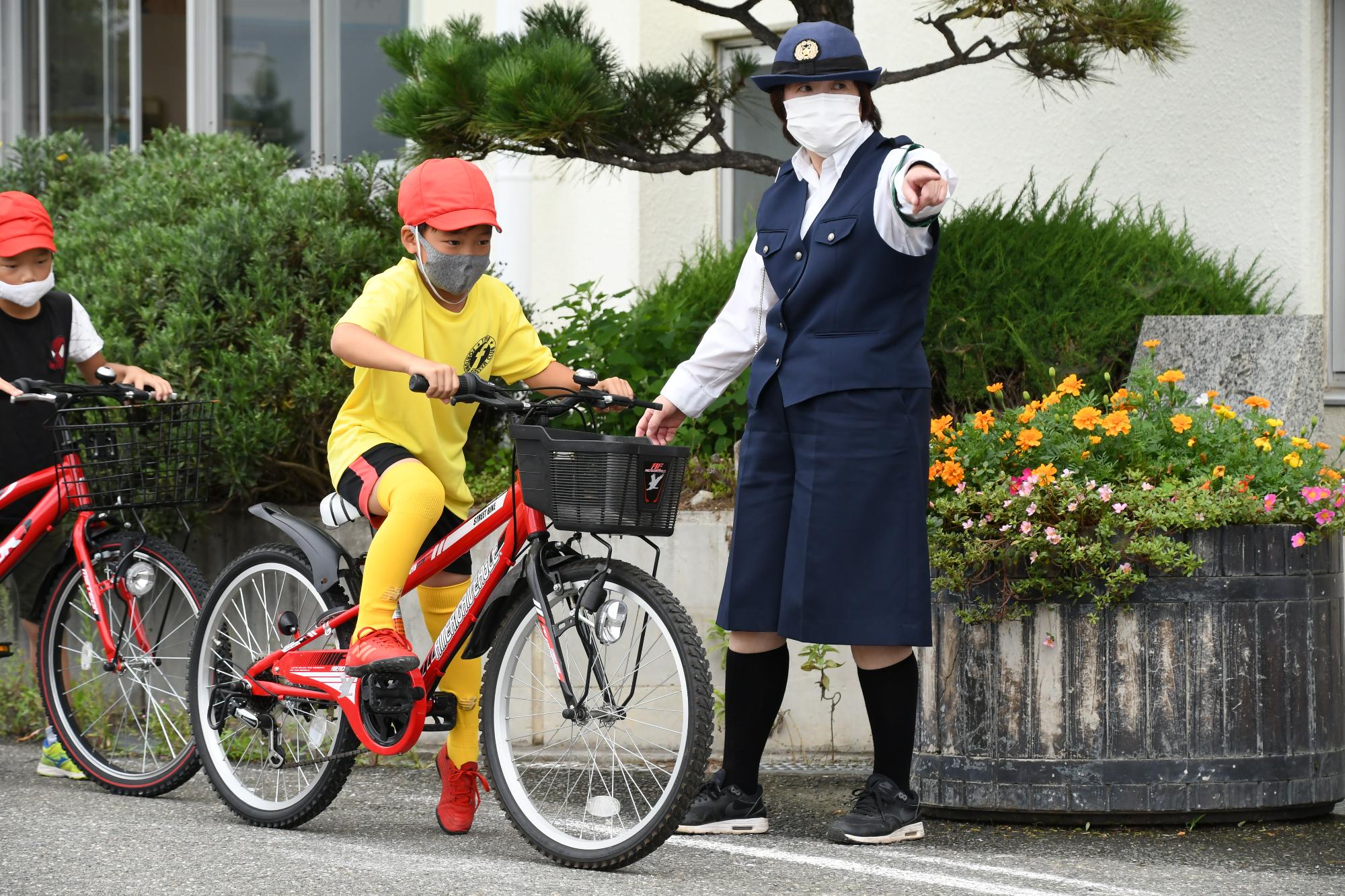 竜王西小学校自転車教室3