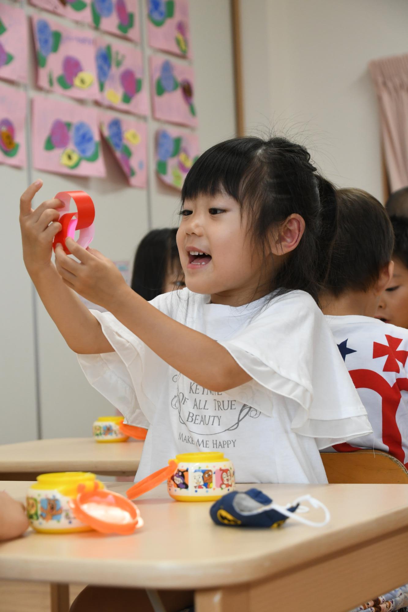 松島さくら保育園七夕飾り付け3