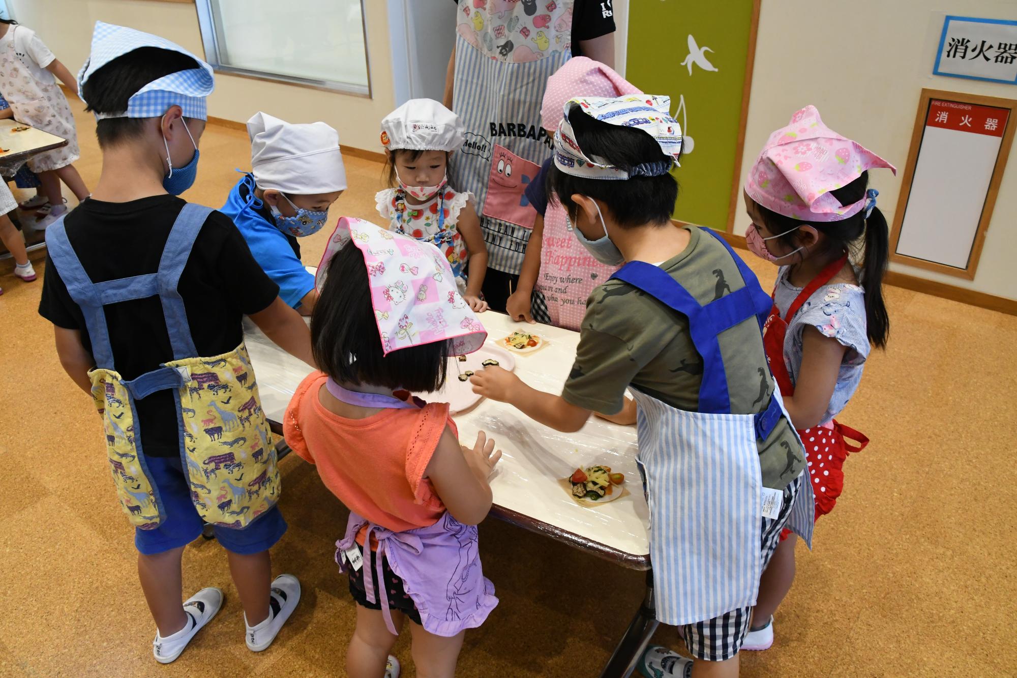 敷島保育園ピザパーティ8