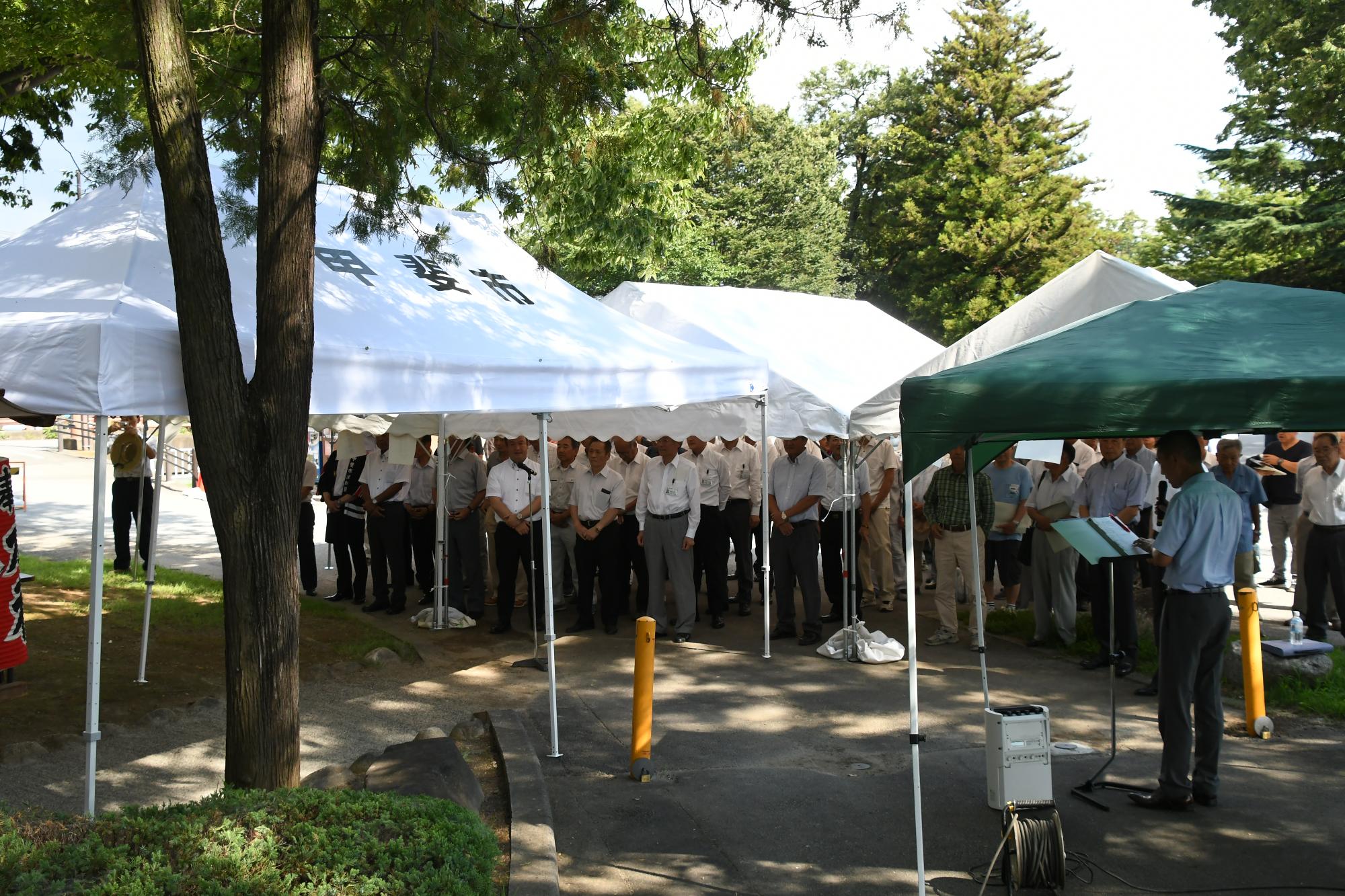 水神祭の様子