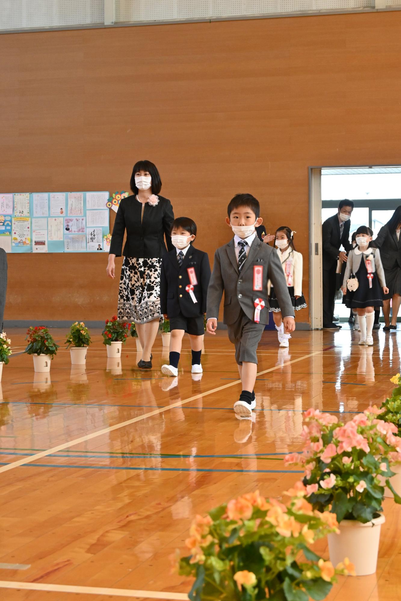 玉幡小学校入学式